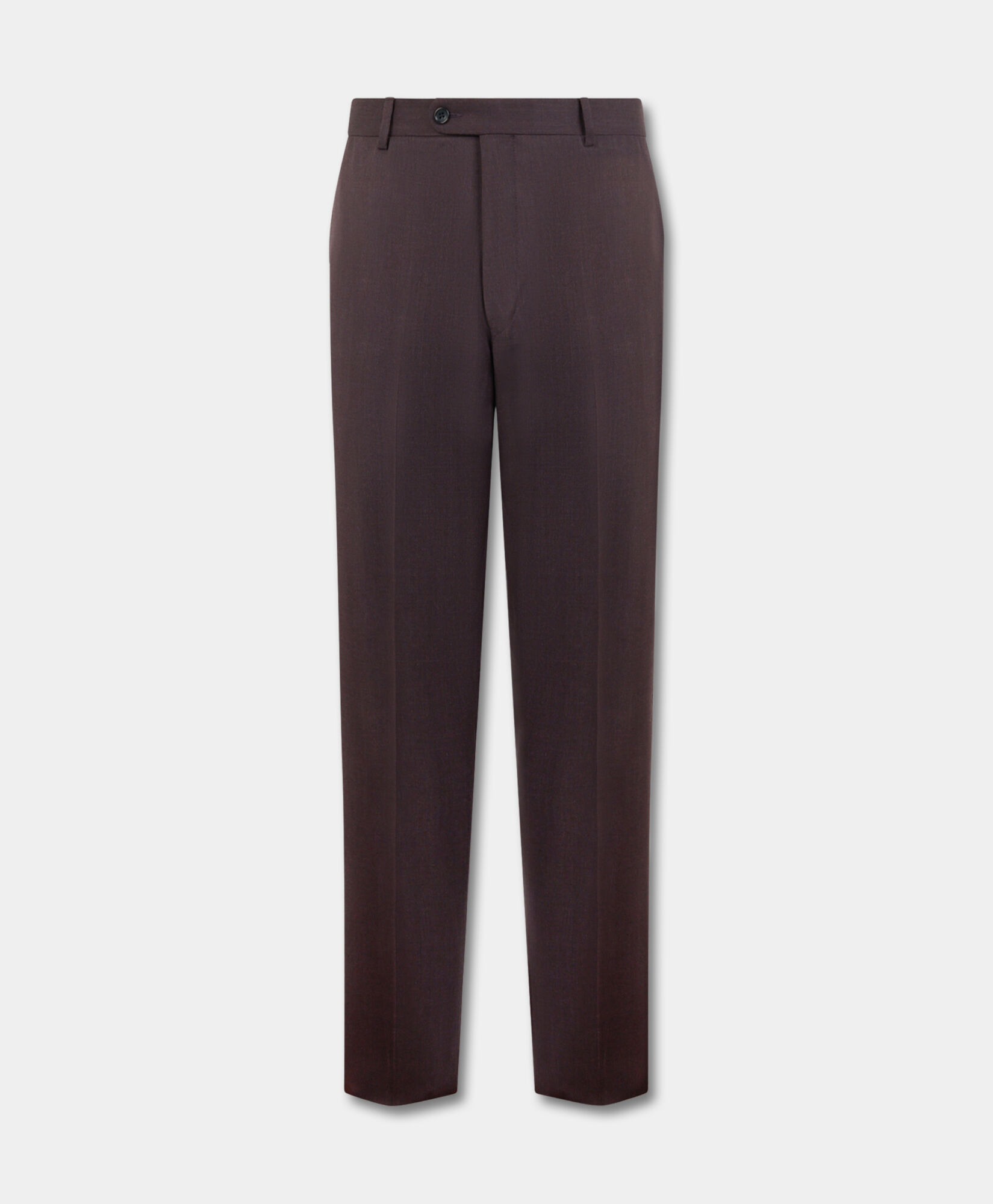 Brooks Brothers Virgin Wool Trousers Purple DTROU012WVPWV003PURPP001