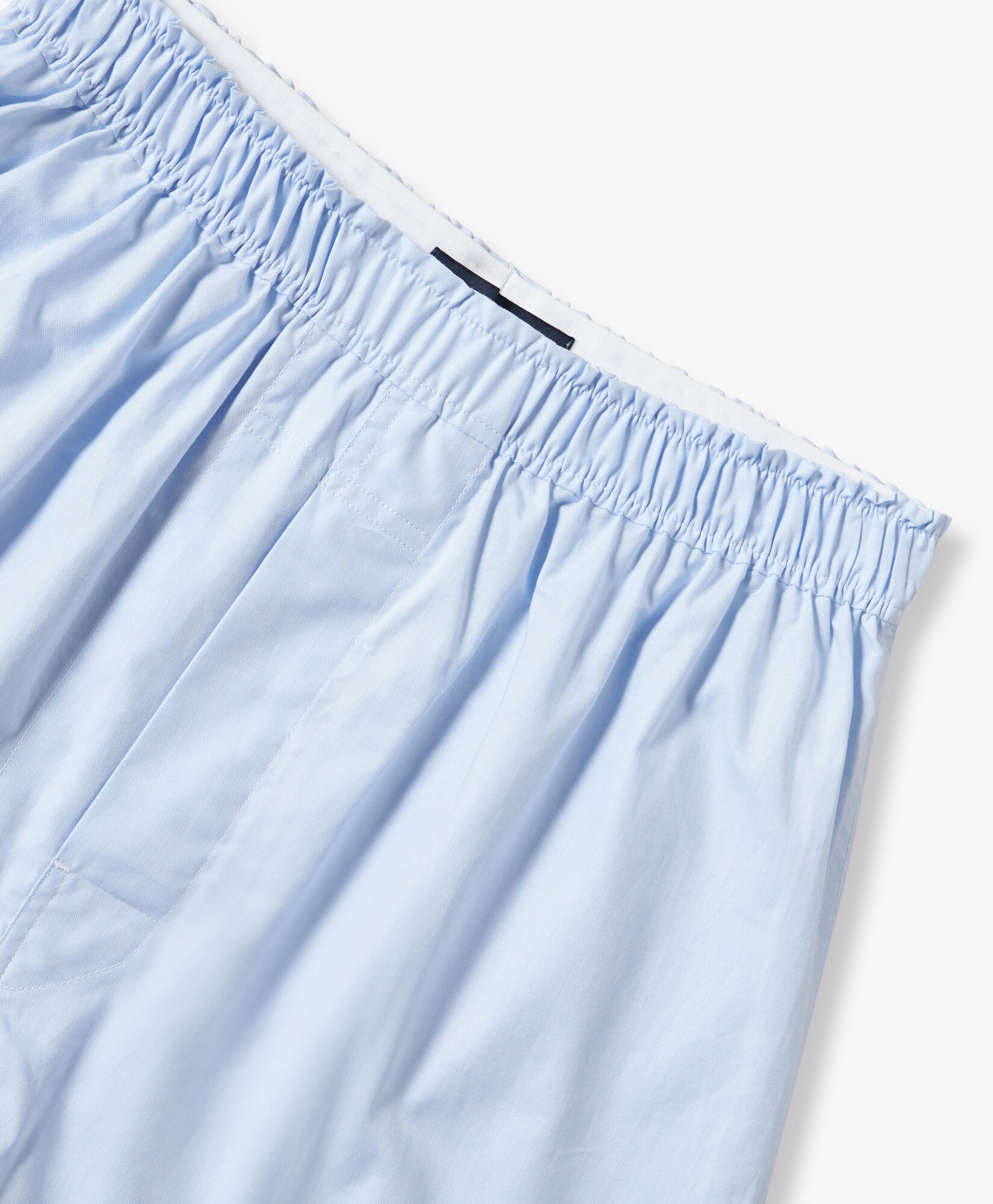 Brooks Brothers Light Blue Classic Cotton Boxers Light Blue UNDER002COPCO001LTBLP001