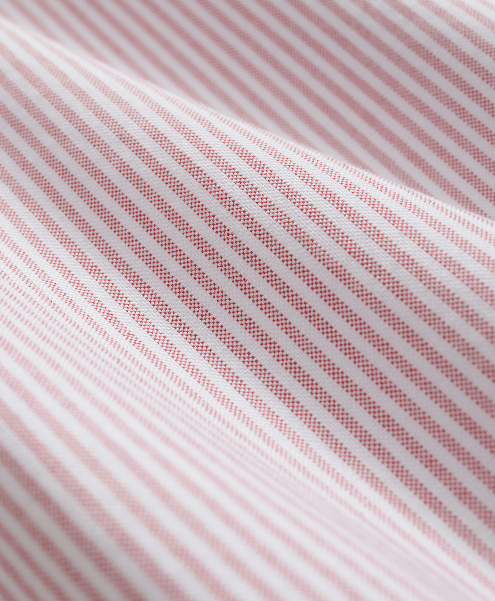 Brooks Brothers Chemise Oxford lavée à rayures coupe régulière avec Col Button Down Rouge 1000098504US100221515