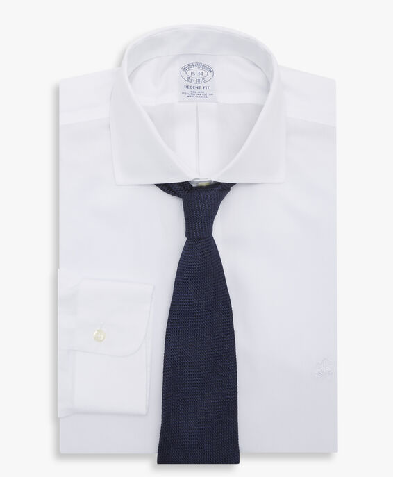Brooks Brothers Chemise de smoking col ouvert non-iron coupe Regent Blanc 1000097056US100204281