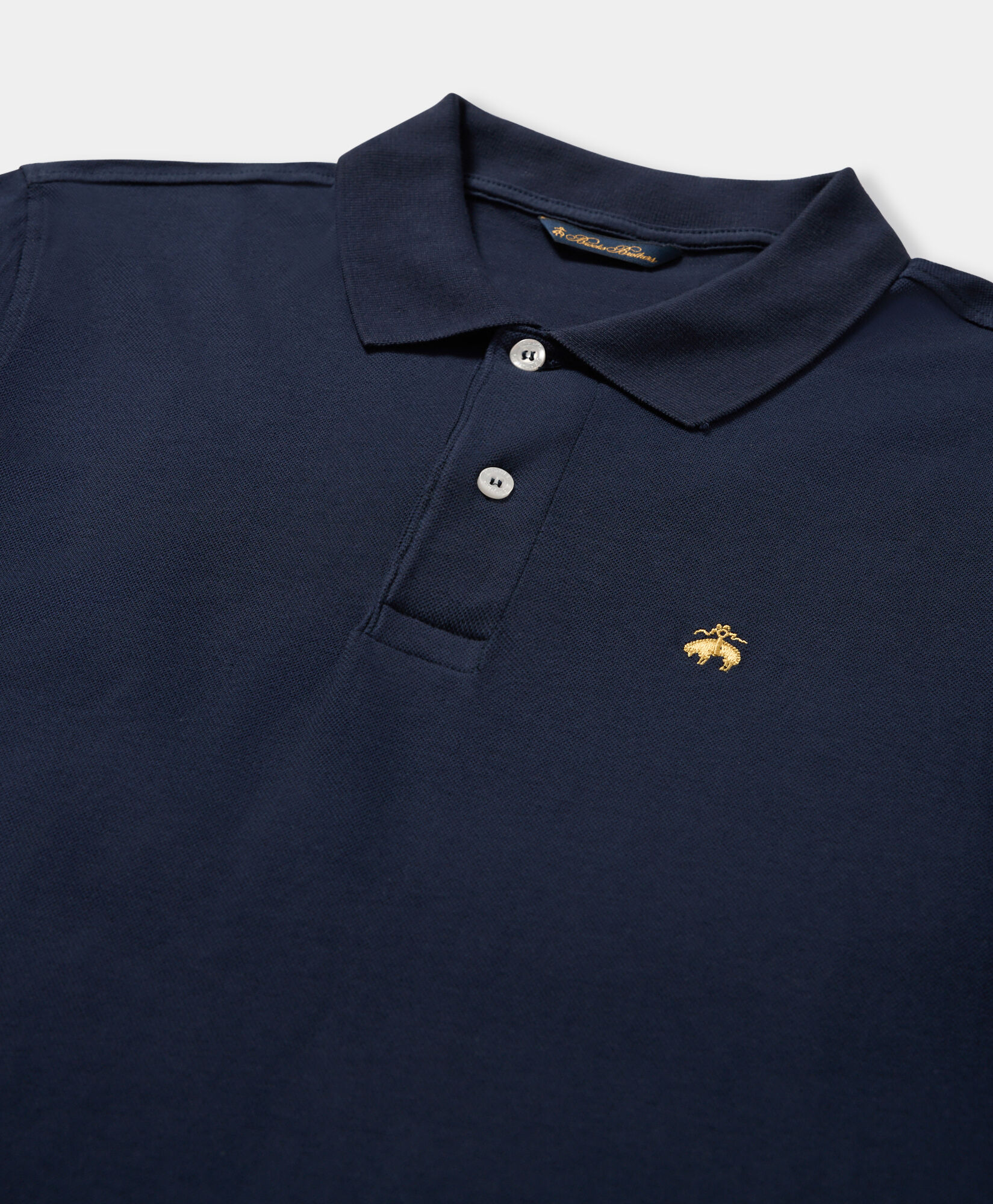 Brooks Brothers Cotton Piqué Polo Navy POJER010COPCO001NAVYP001