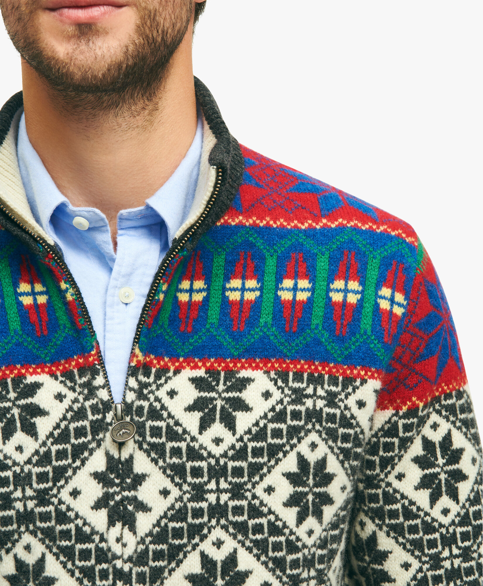 Brooks brothers mens cardigan top