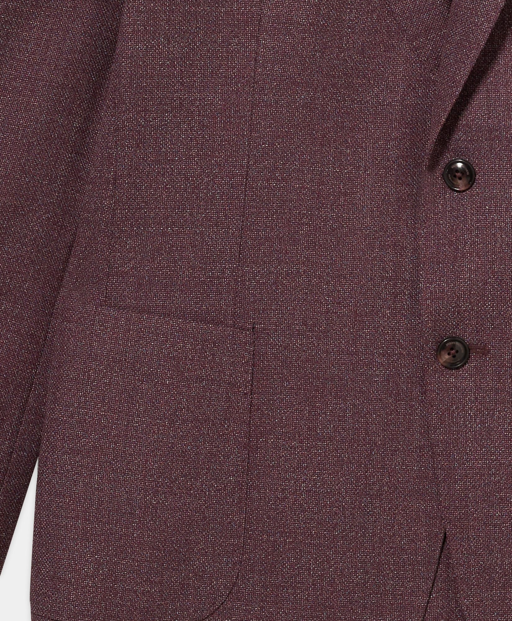 Brooks Brothers Hopsack Virgin Wool Blazer Purple JKREG100WVPWV003PURPP001