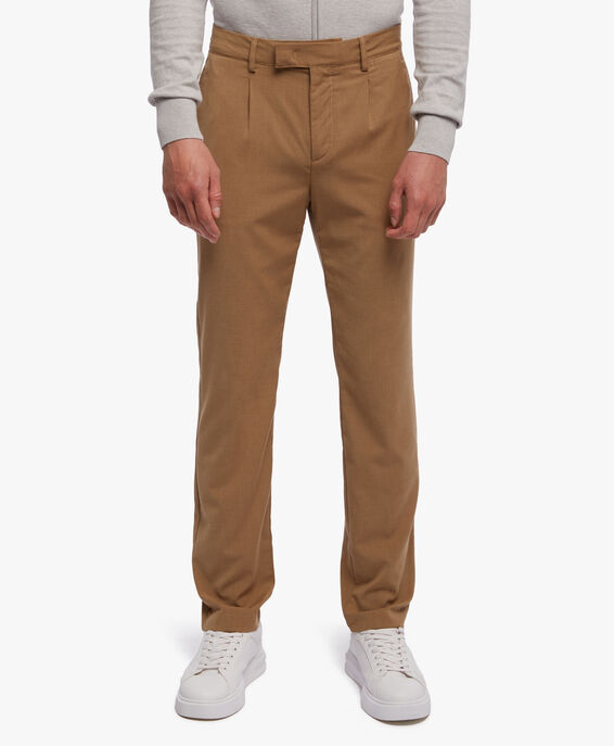 Brooks Brothers Stretch Chinos Tabacco CPCHI009PLBRY001TABAP001