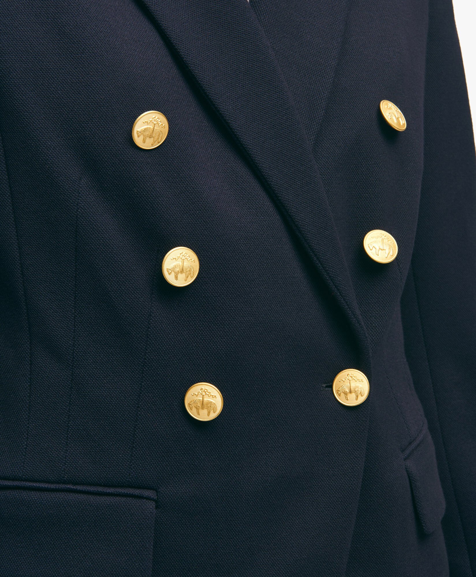 Brooks brothers double breasted blazer clearance