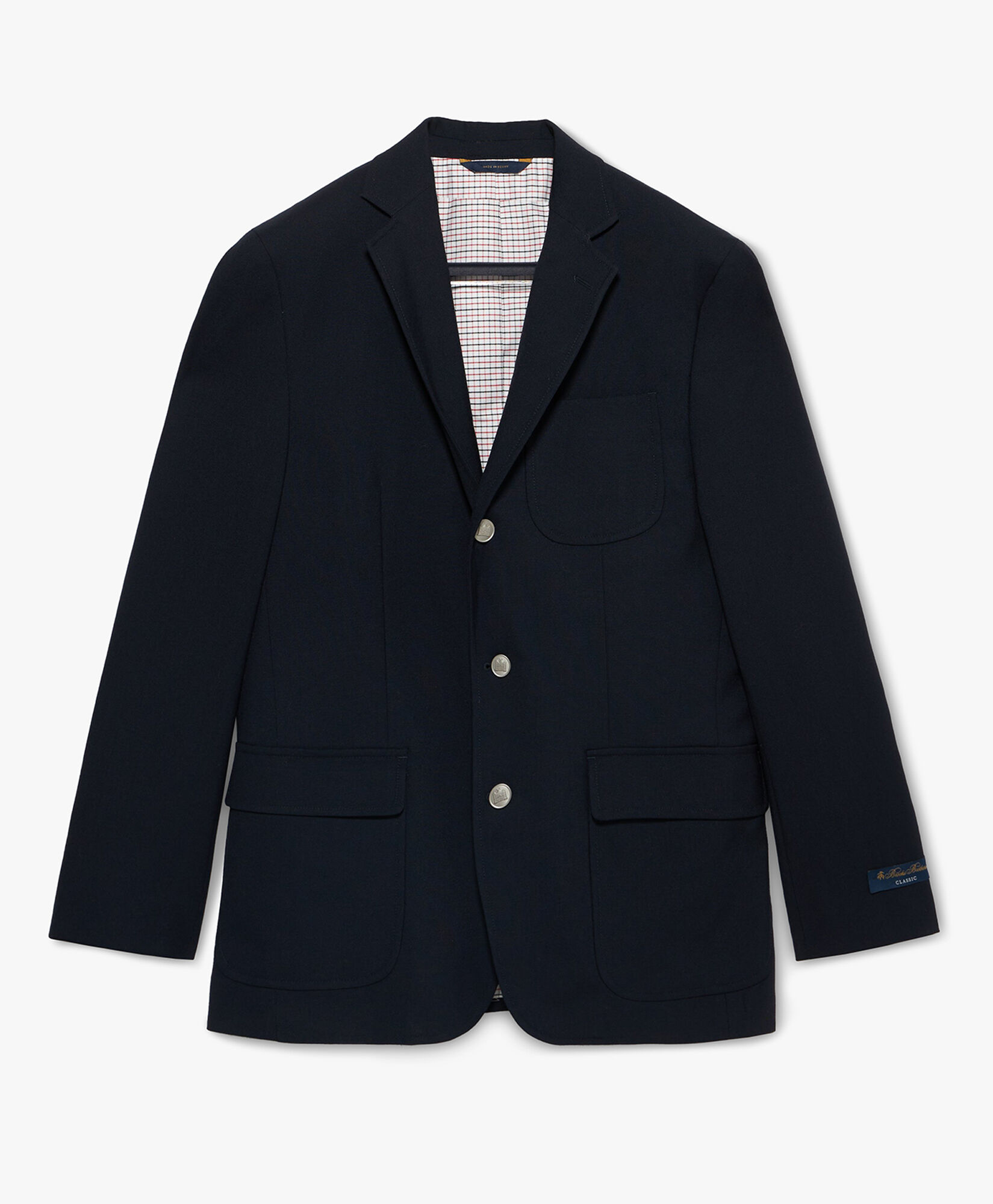 Navy Blue Wool Blazer in Navy for Men Brooks Brothers UK
