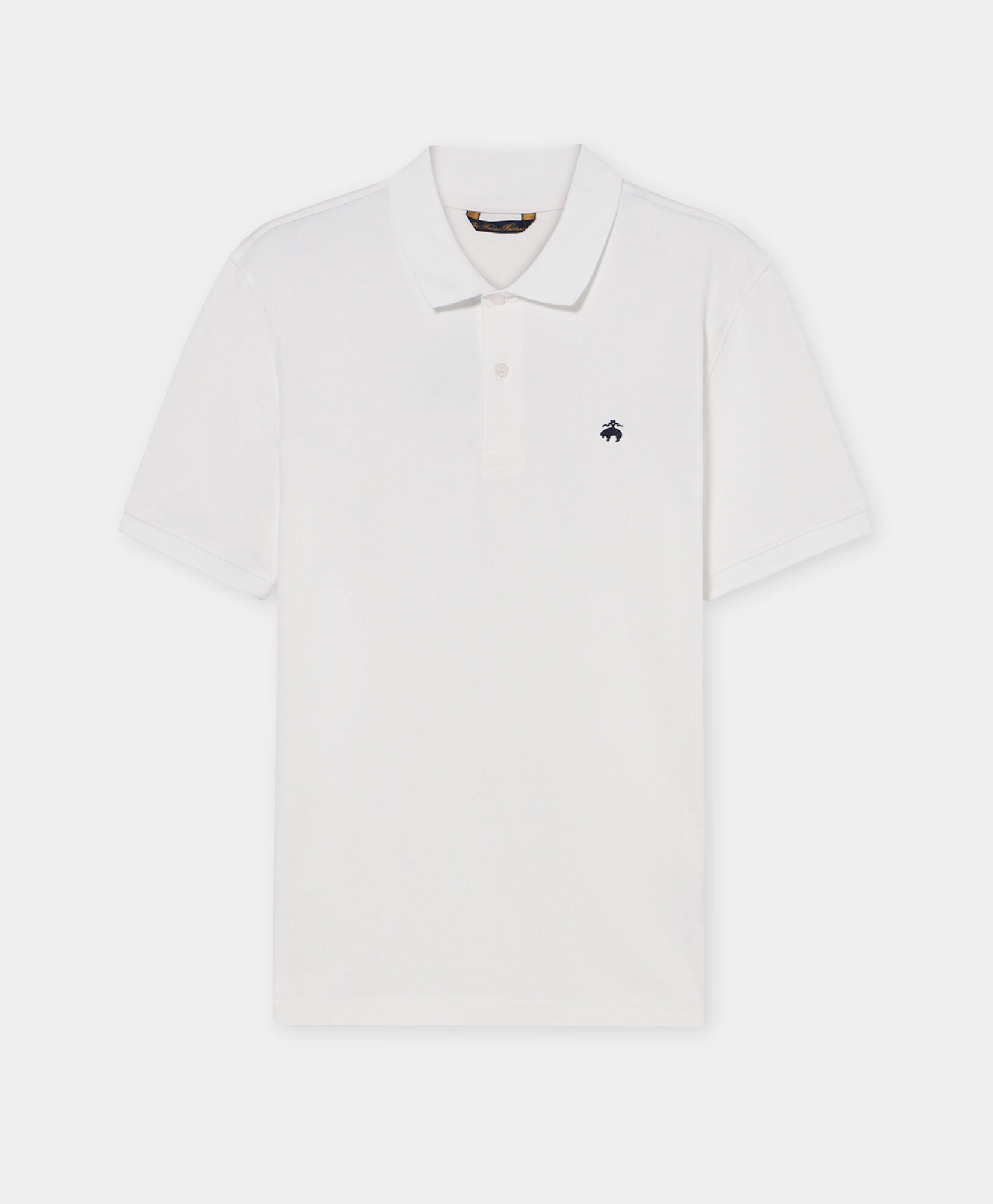 Brooks Brothers Cotton Piqué Polo White POJER010COPCO001WHITP001