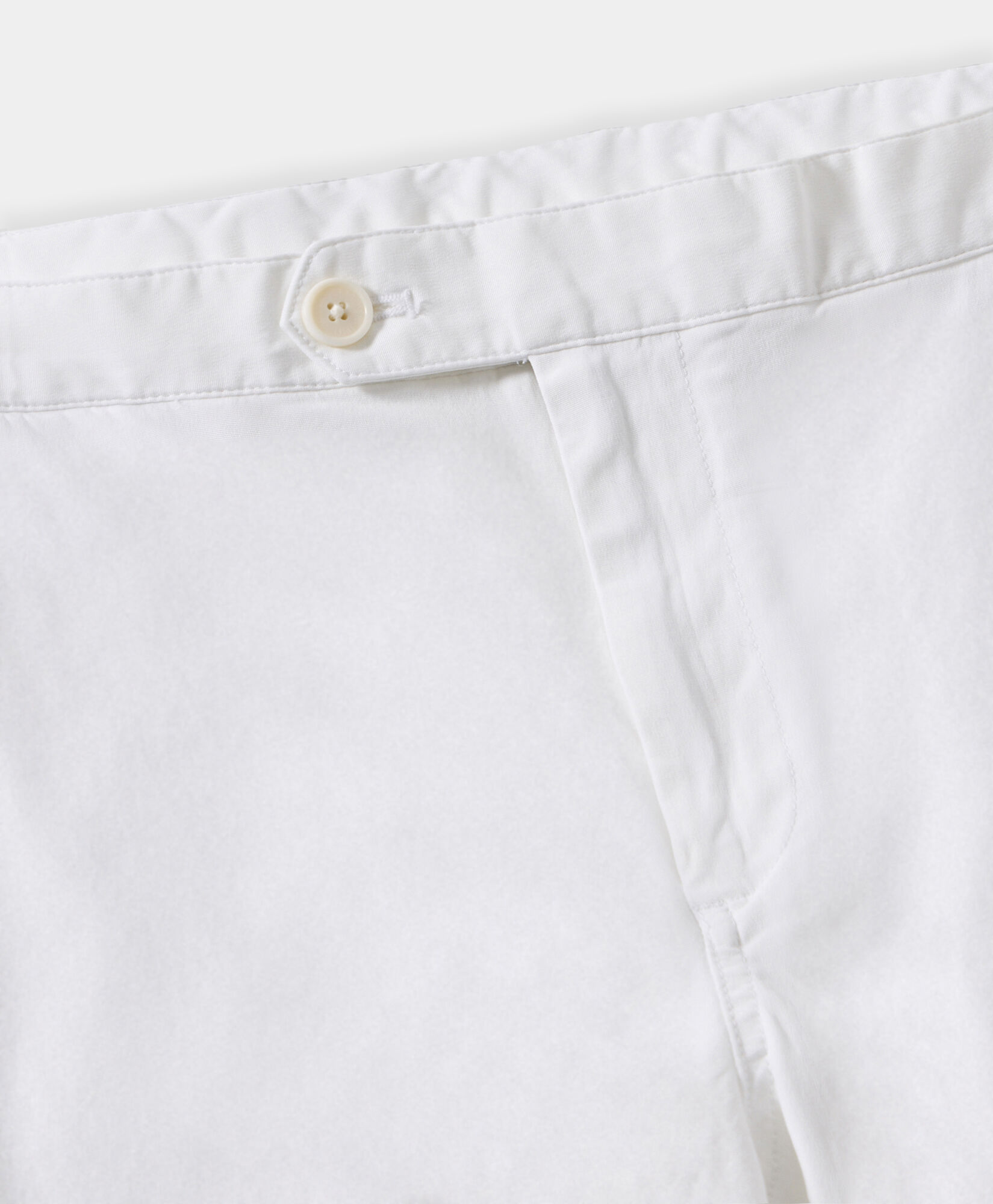 Brooks Brothers Tennis-Baumwoll-Shorts Weiß 1000090310US100187786