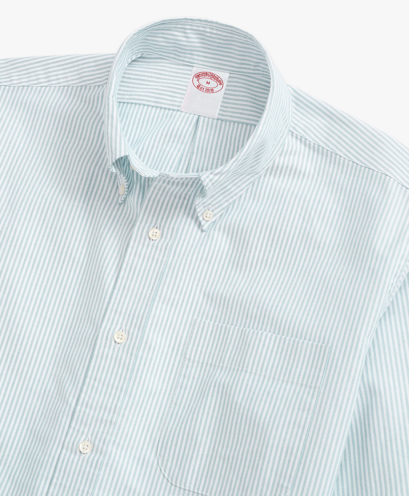 Original Polo Button Down Striped Oxford Shirt in Green for Men Brooks Brothers UK