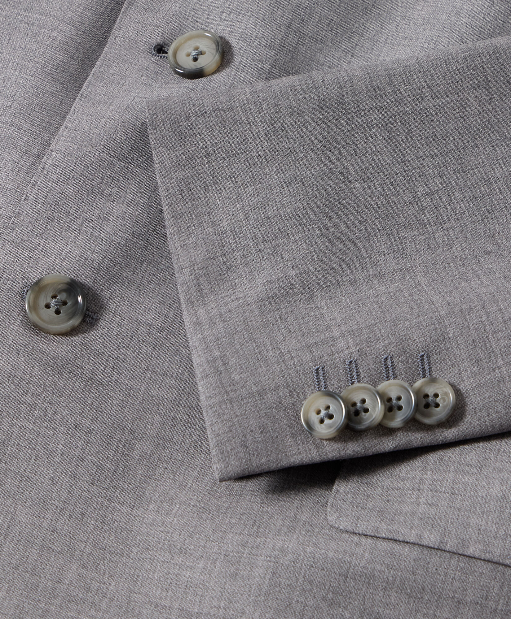 Brooks Brothers Virgin Wool Blazer Light Grey JKREG068WVPWV003LTGRP001