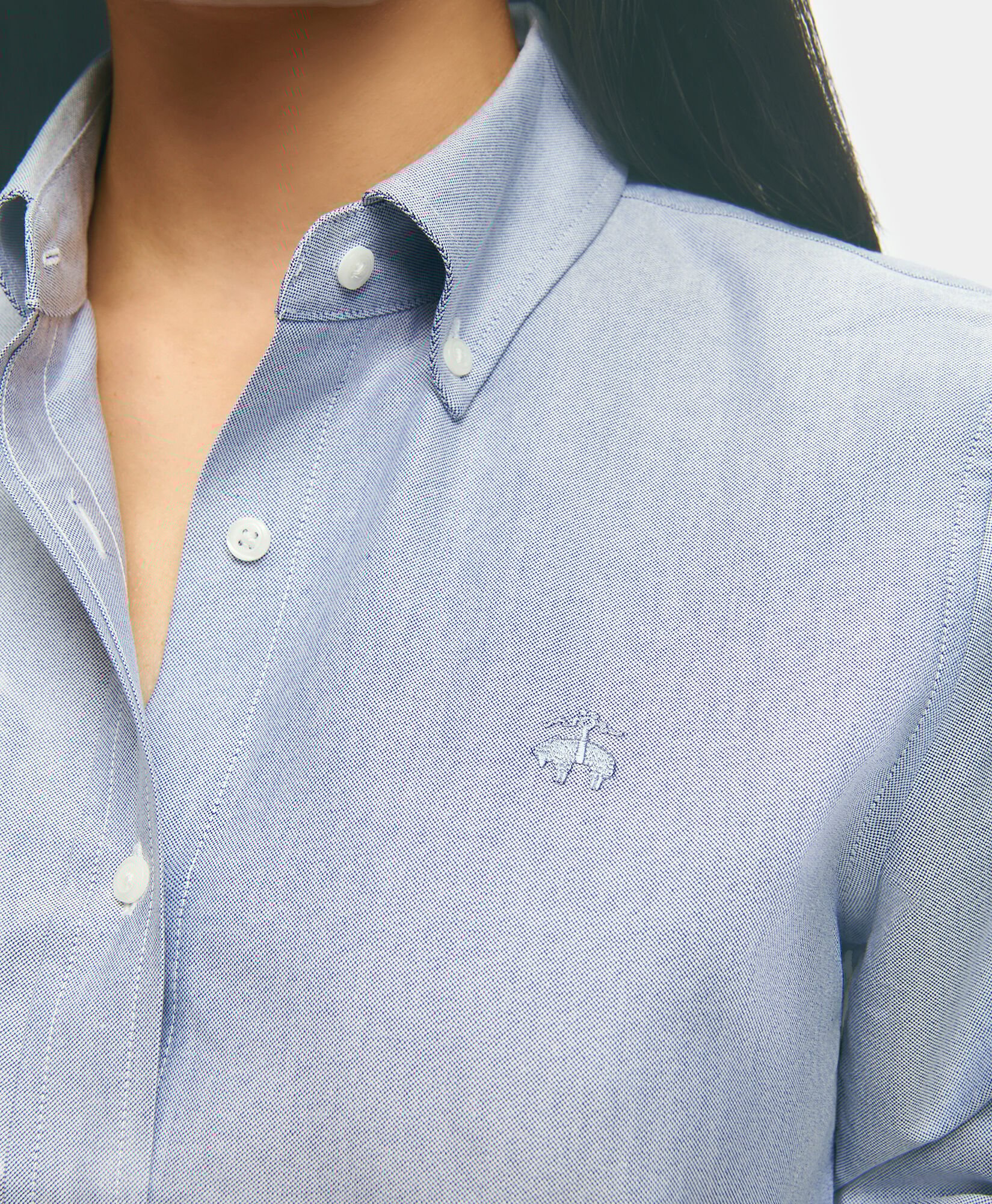 Brooks brothers womens oxford shirt hot sale