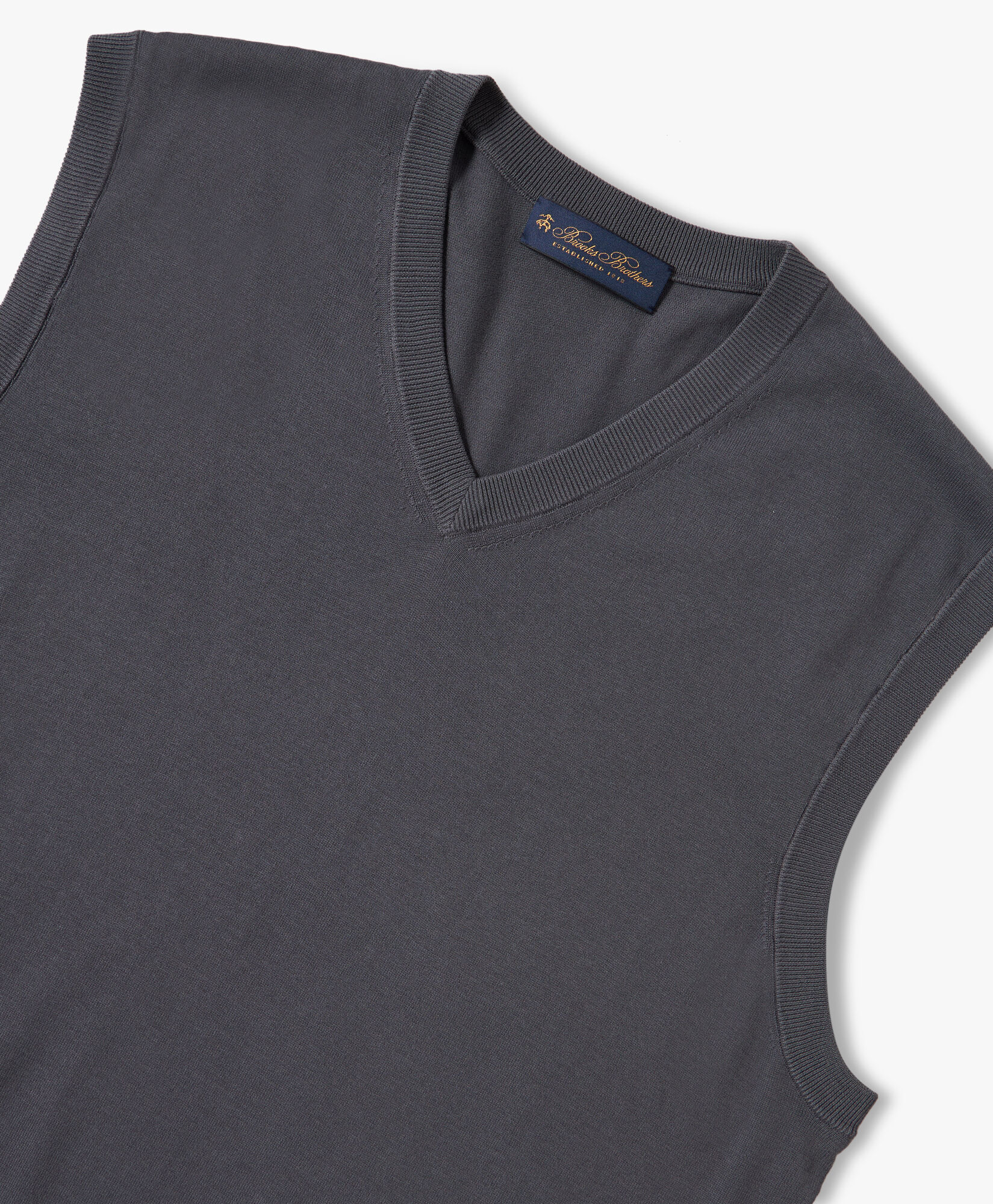 Dark grey sweater vest cheap