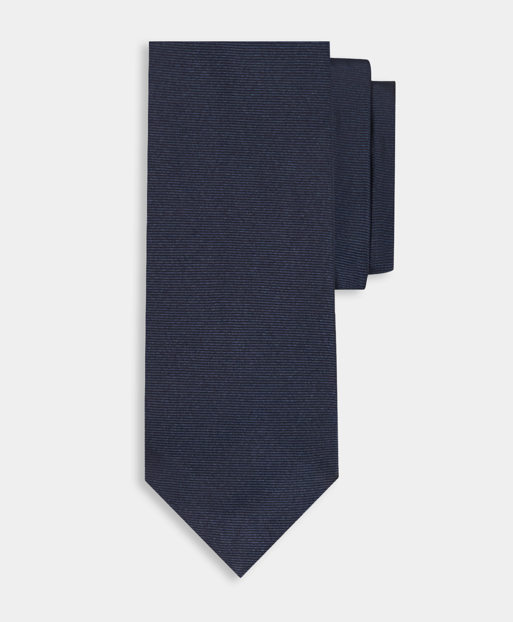 Brooks Brothers Plain Silk Tie Navy ACNEK141SEPSE001NAVYP001