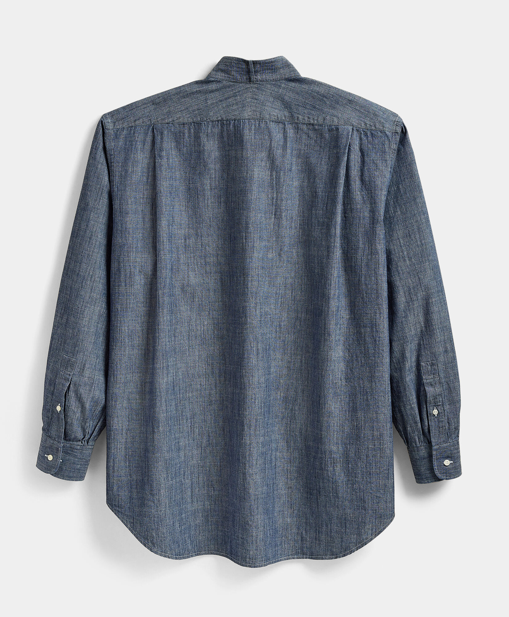 Brooks Brothers Brooks Brothers x Engineered Garments - Oversized Wing Collar Shirt Blue 1000107578US100228090