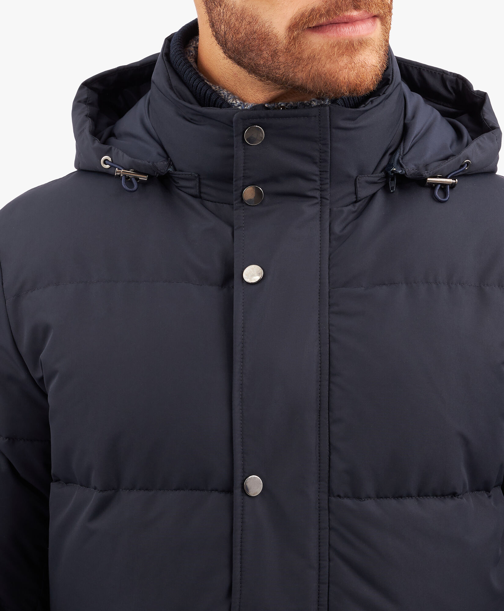 Brooks Brothers Puffer Jacket Navy COPAD001PLPPL001NAVYP001