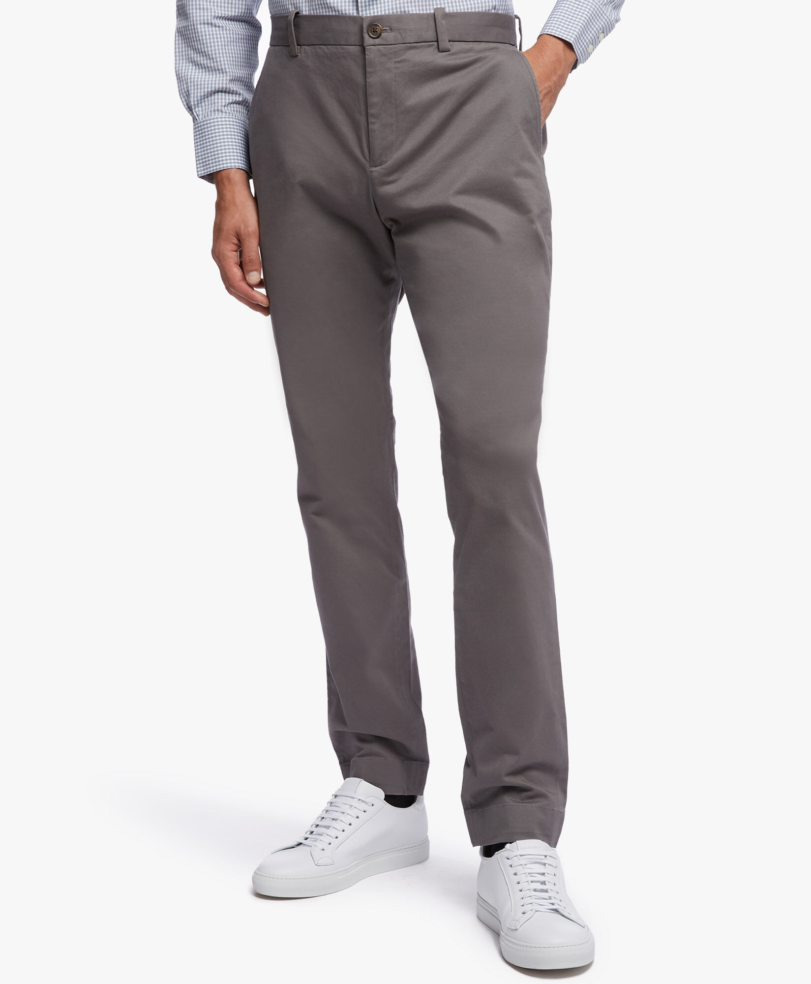 Brooks brothers slim fit sales pants