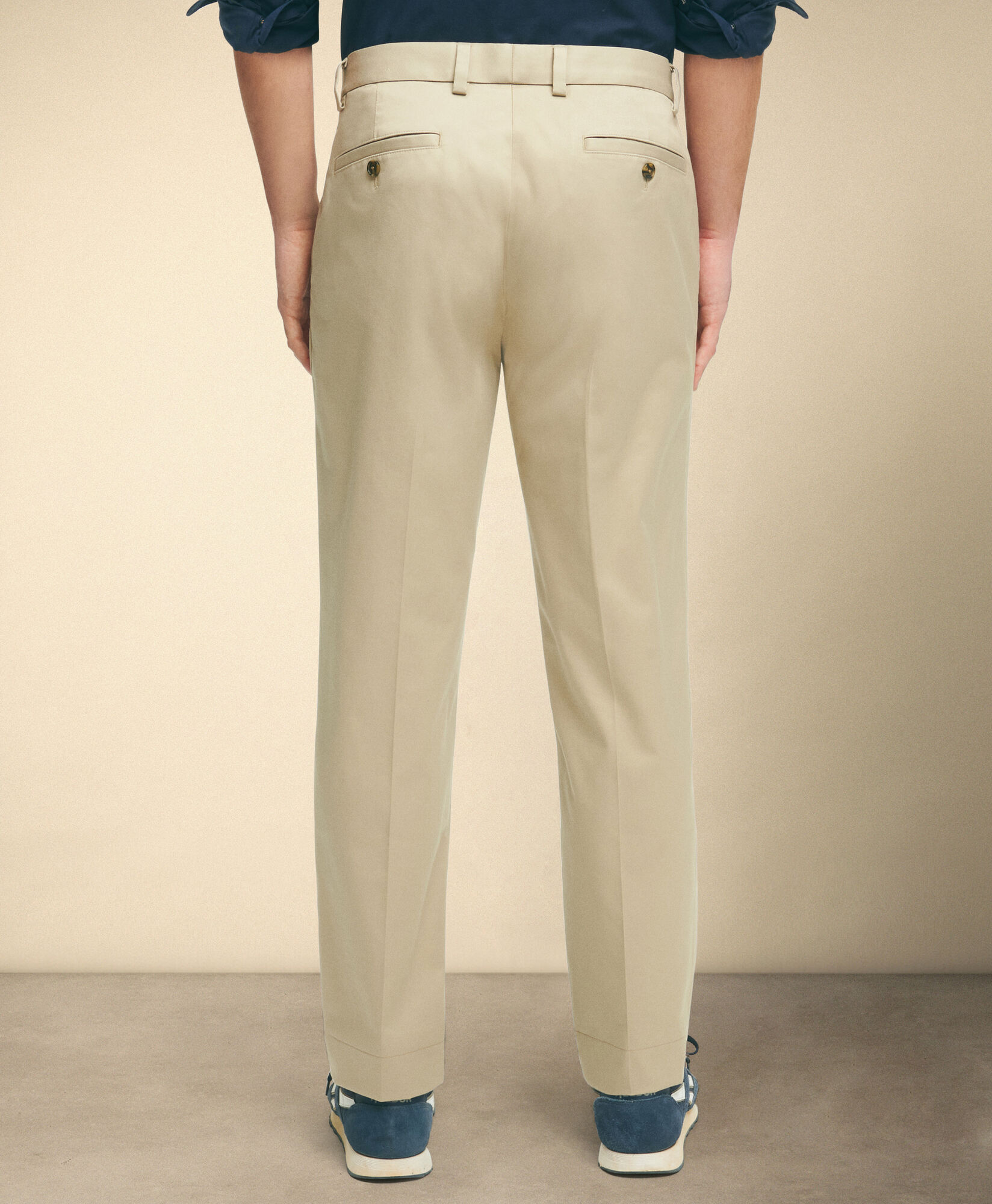 Brooks Brothers Slim Fit Advantage Stretch Chino Beige 1000097229US100204793