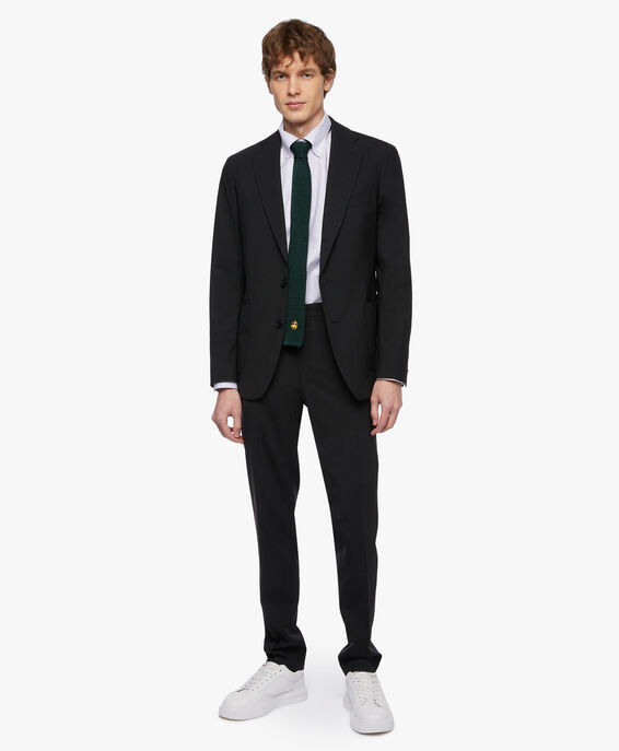 Brooks Brothers Wool-Blend Suit Black STRTP002WVBSP002BLAKP001