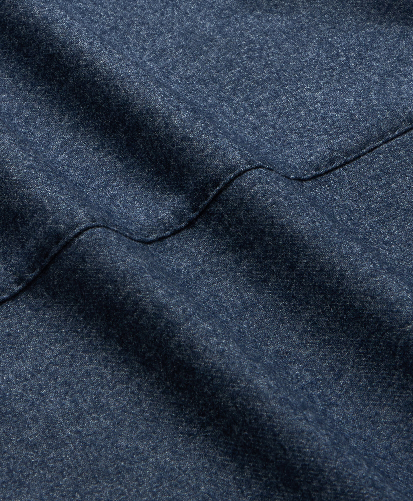 Brooks Brothers Melange Wool Blend Blazer Blue JKREG097WVBCO004BLUEP001