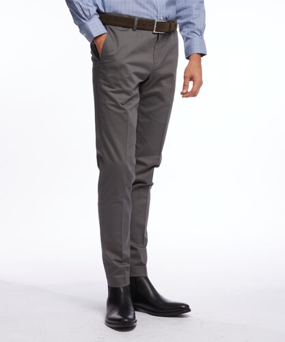 Brooks Brothers Soho Extra-slim Stretch Advantage Chinos&reg;, Cotton Twill Dark Grey 1000081589US100168474