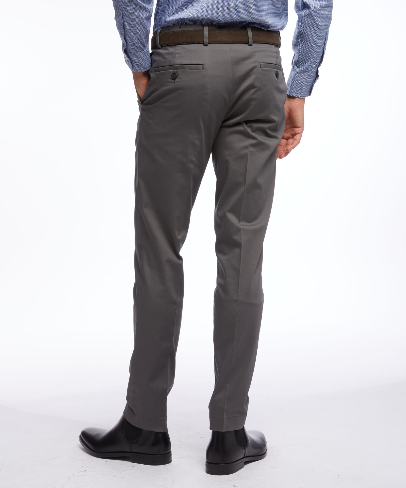 Brooks Brothers Soho Extra-slim Stretch Advantage Chinos®, Cotton Twill Dark Grey 1000081589US100168474
