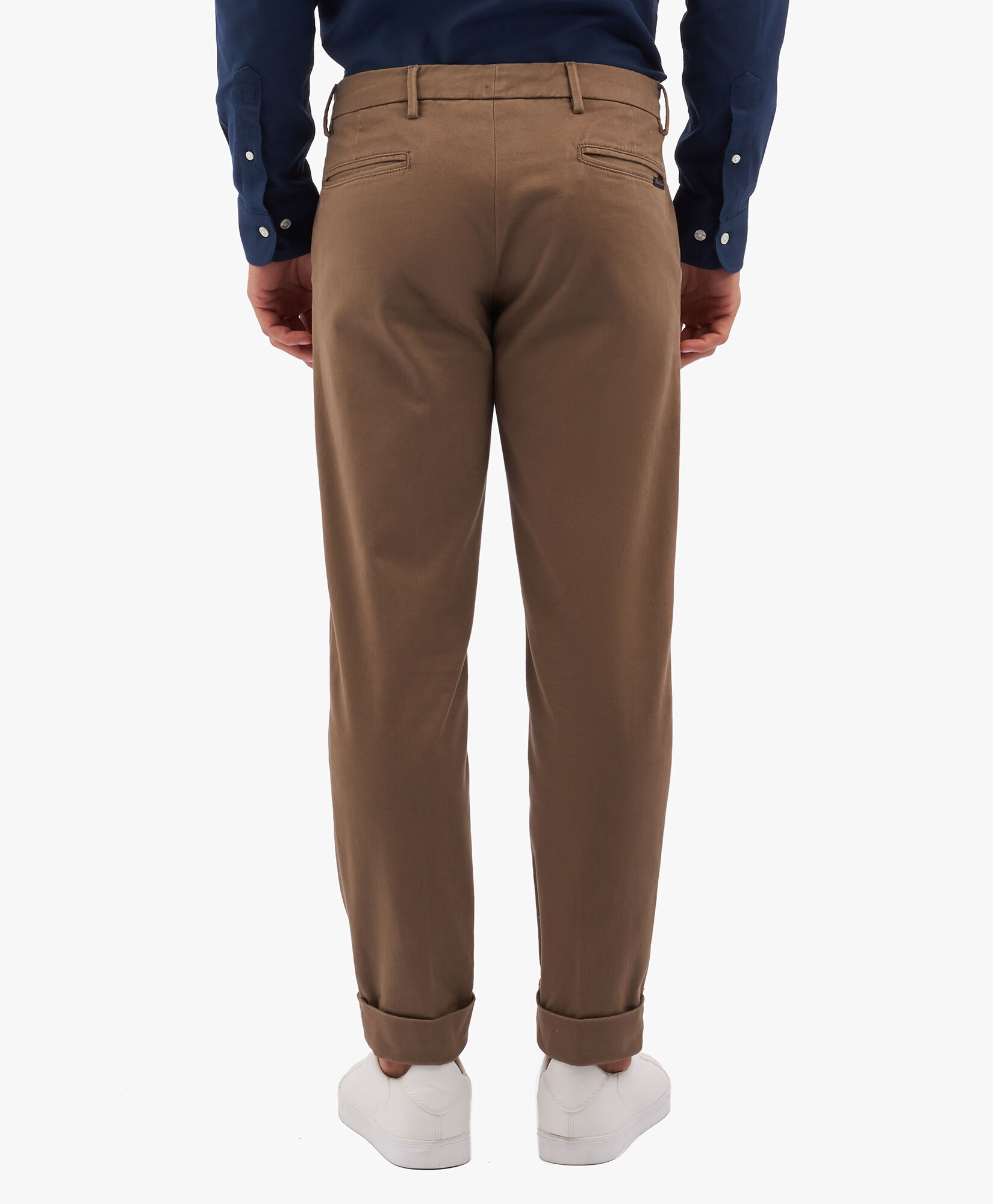 Khaki Stetch Cotton Chinos in Khaki for Men Brooks Brothers UK