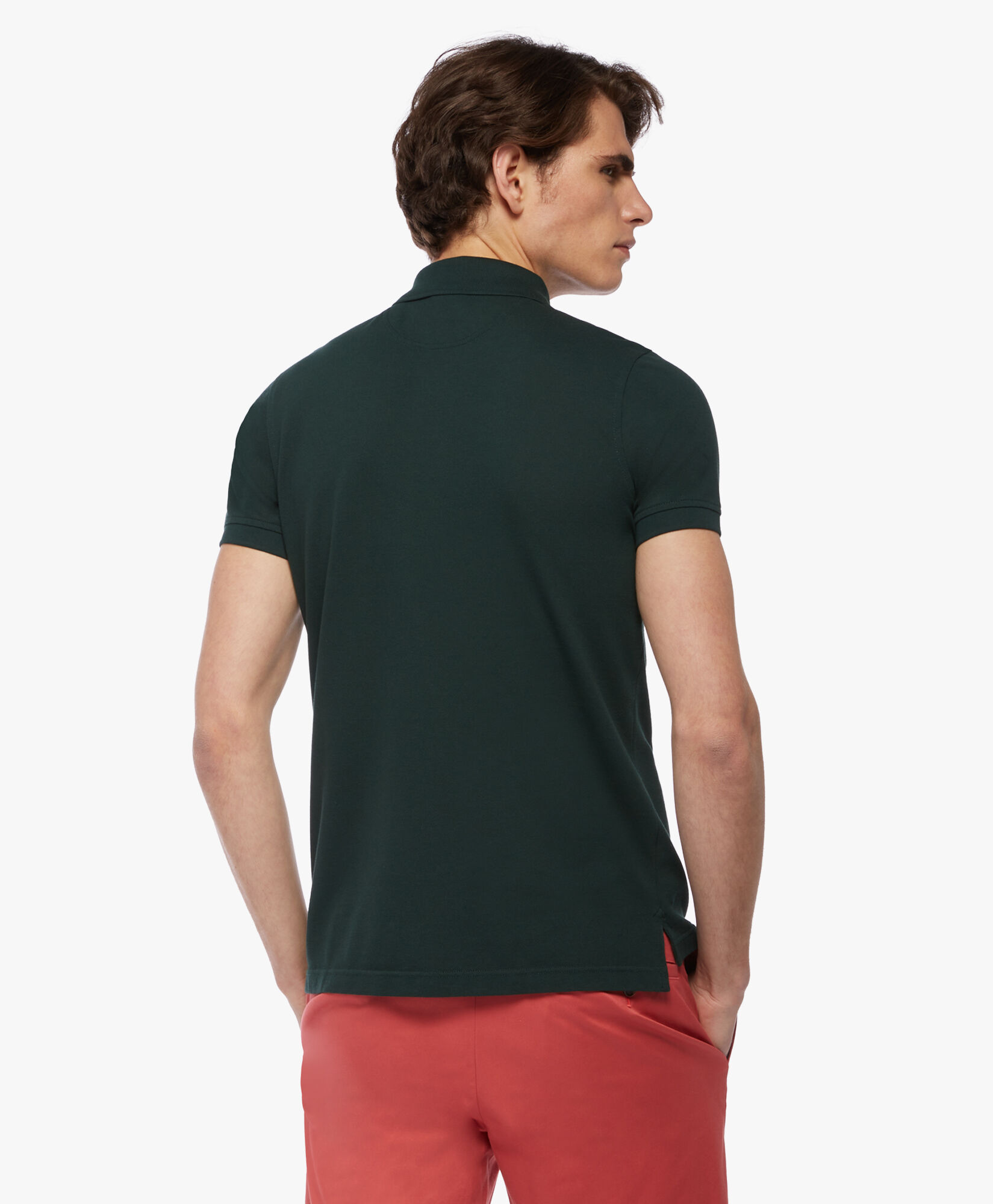 Brooks Brothers Golden Fleece Supima Cotton Polo Dark Green 1000085167US100174370