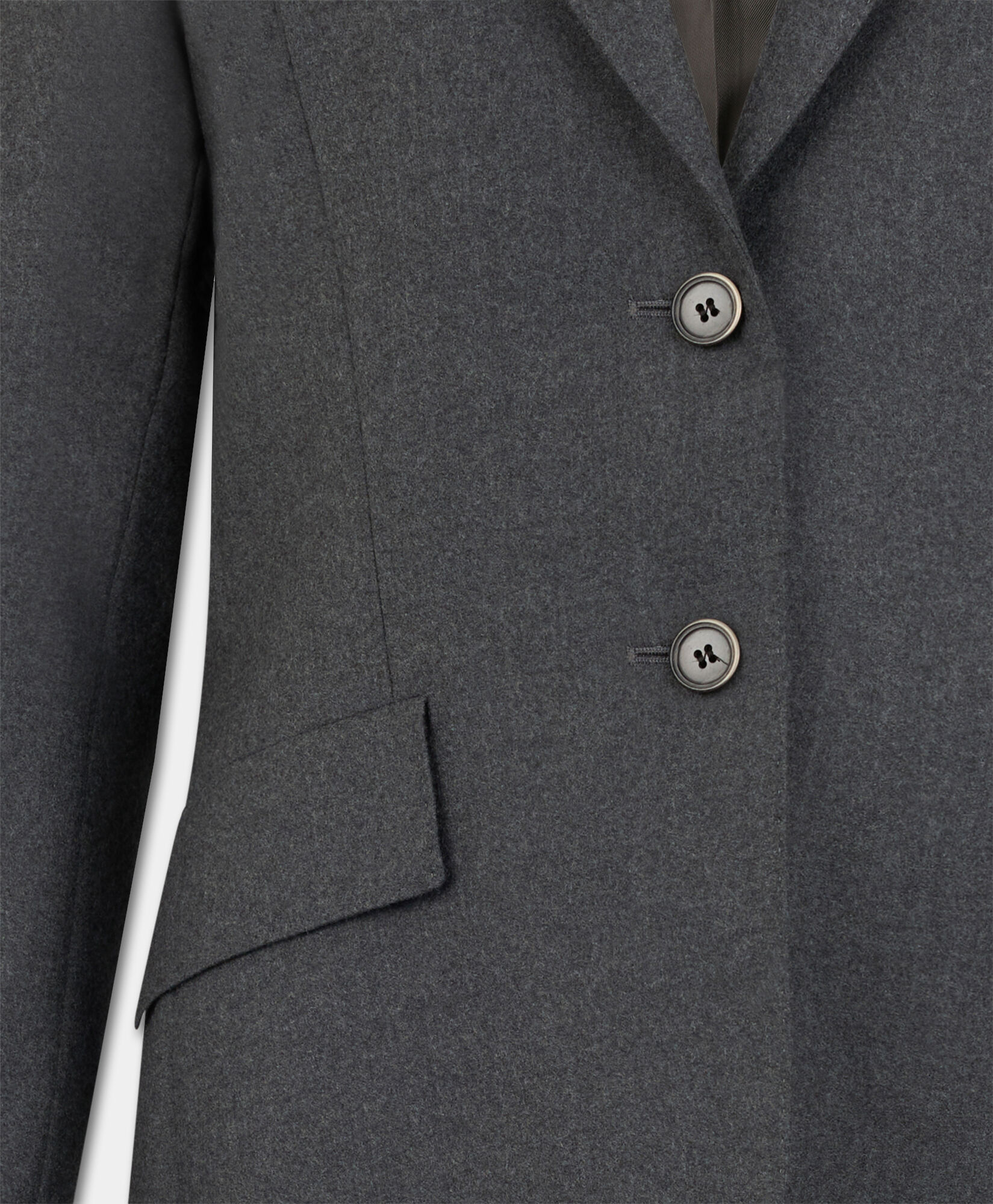 Brooks Brothers Virgin Wool Blazer Grey JKREG114WVPWV003MDGRP001