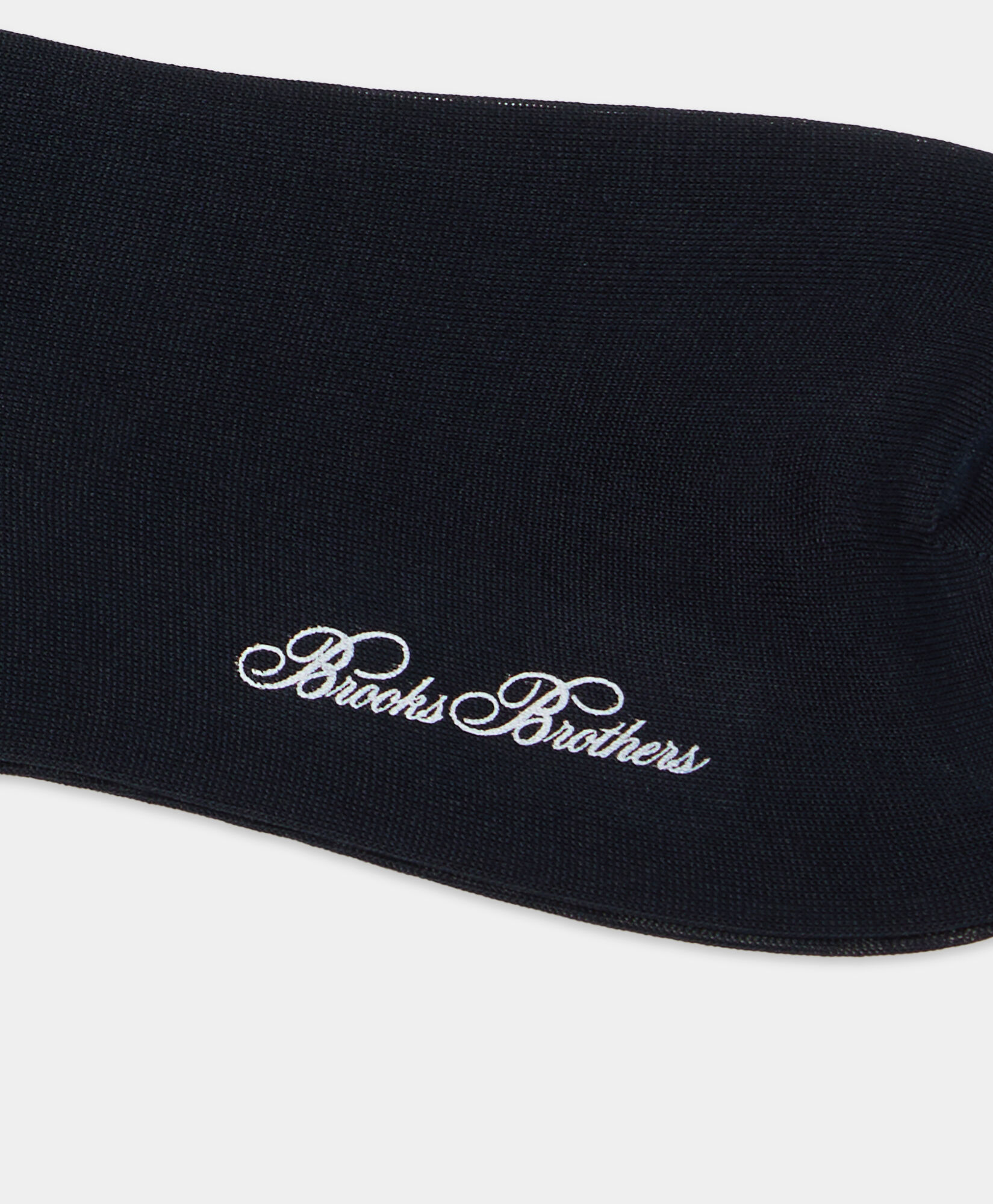 Brooks Brothers Lisle Cotton Socks Navy MXAC90002KN10247001P