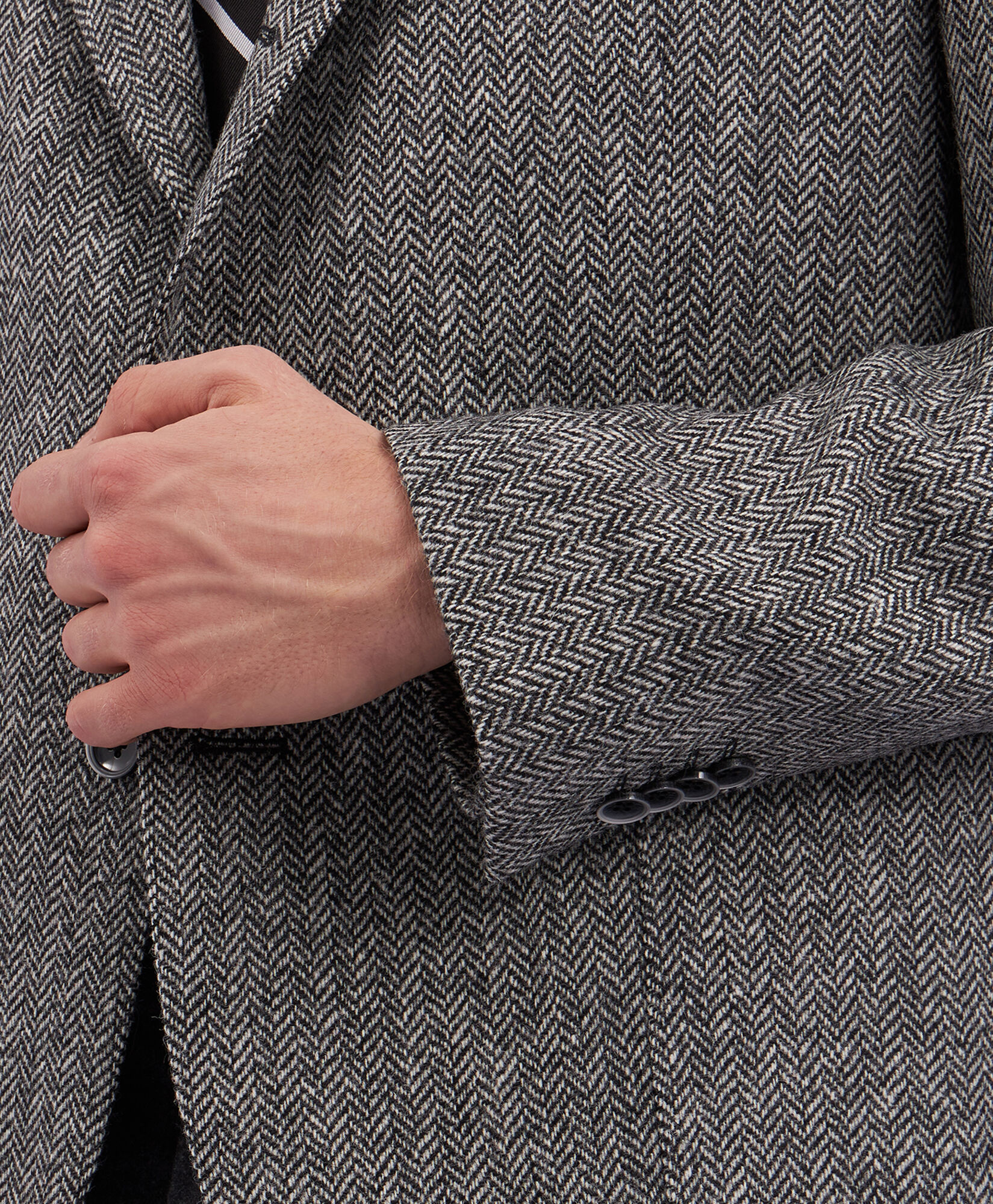 Dark Grey Wool Blazer in Dark Grey Brooks Brothers EU