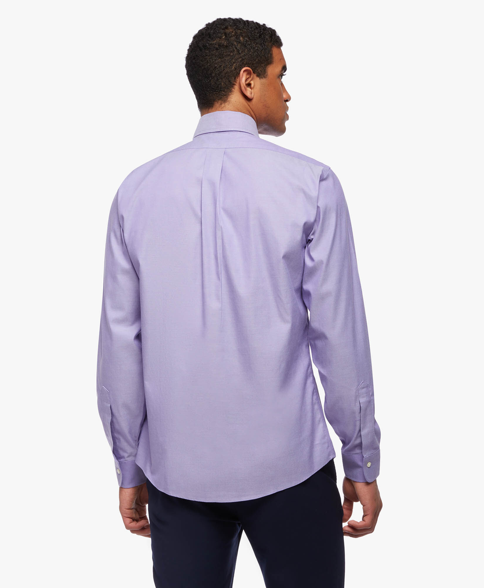 Regular Fit Purple Non Iron Button Down Dress Shirt in Purple for Men Brooks Brothers UK