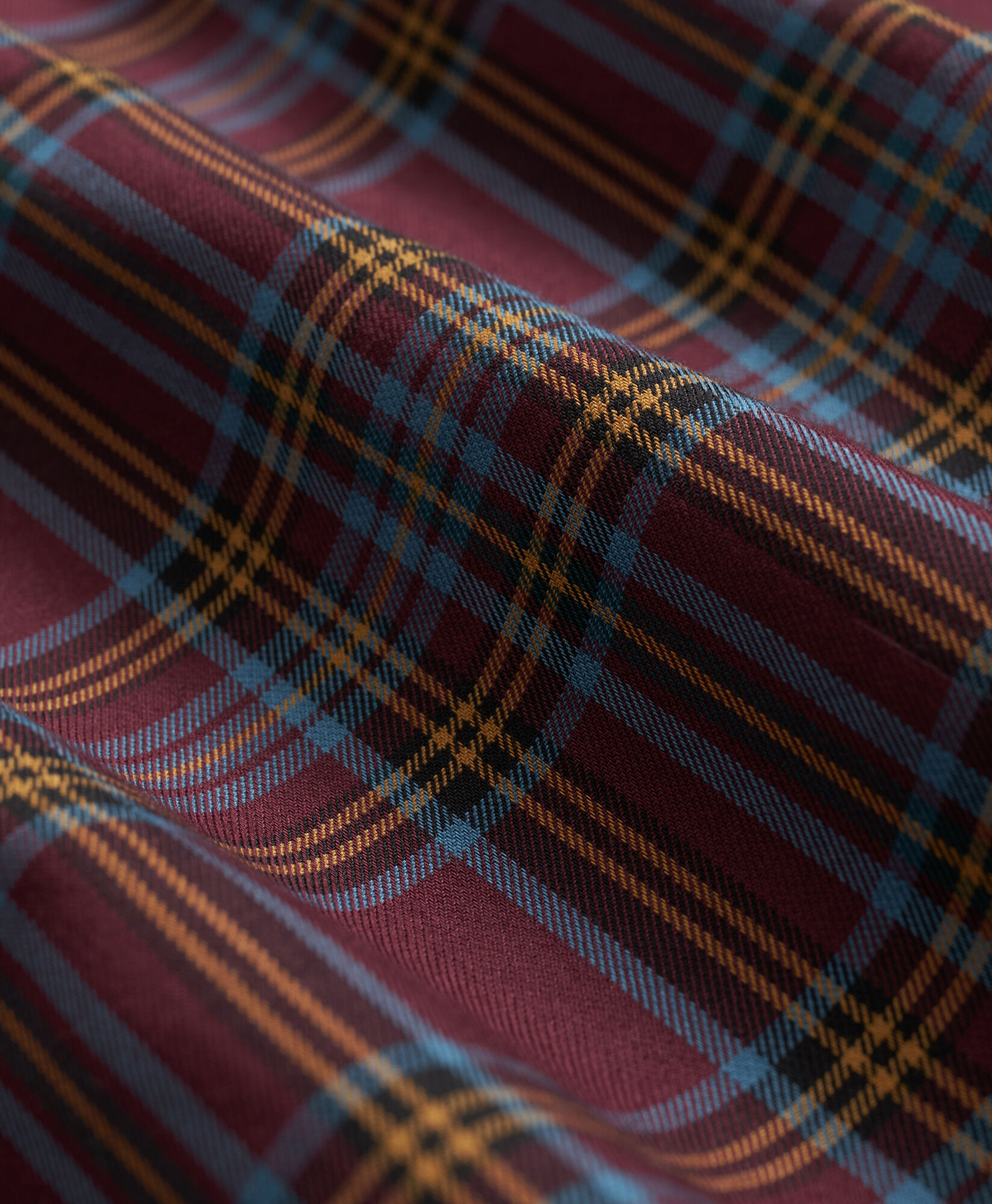 Brooks Brothers Slim Fit Non-Iron Plaid Stretch Twill Shirt with Button Down Collar Fig 1000105959US100224456