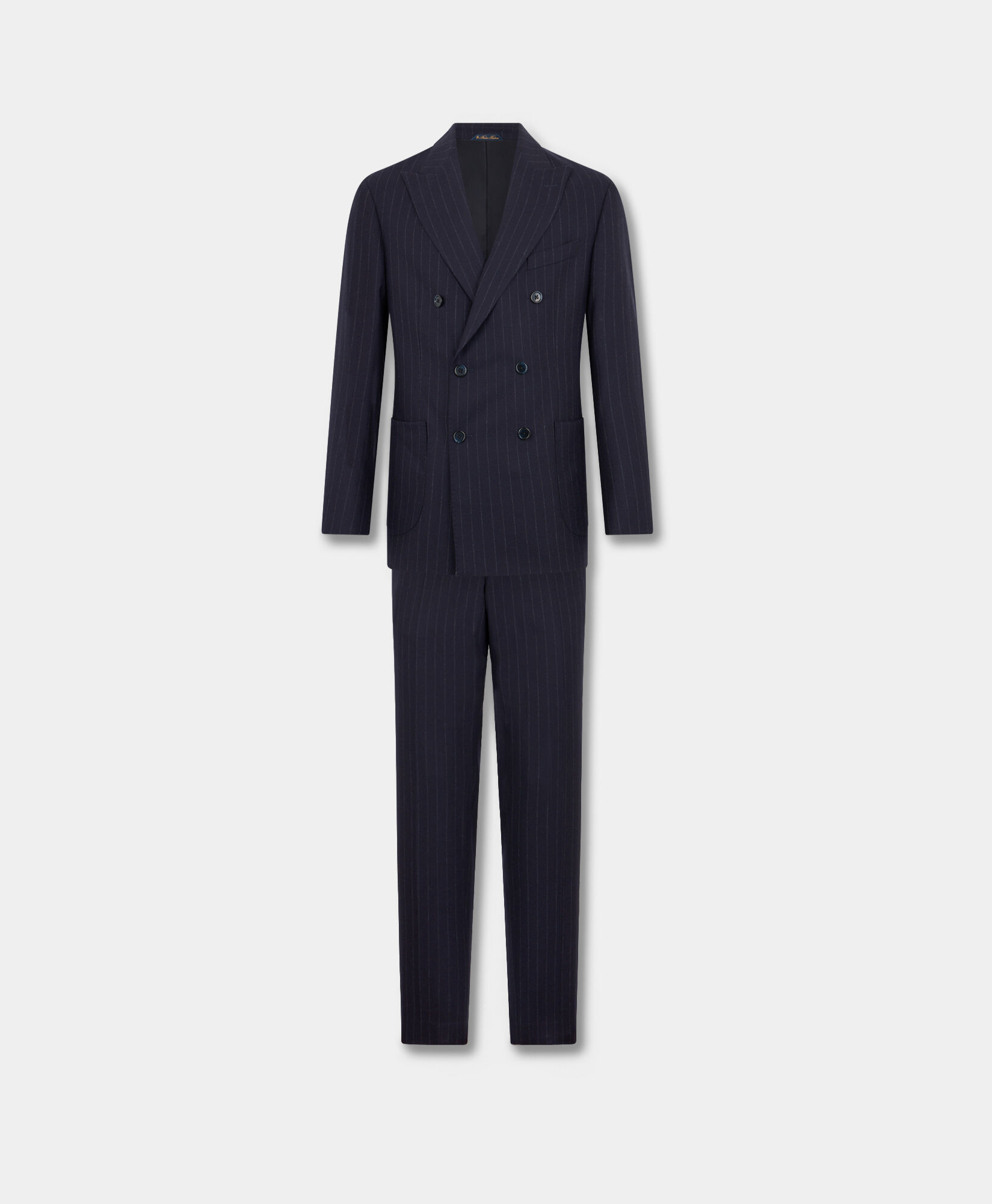 Brooks Brothers Chalkstripe Wool Suit Navy STREG052WOBWV002NAVYF001