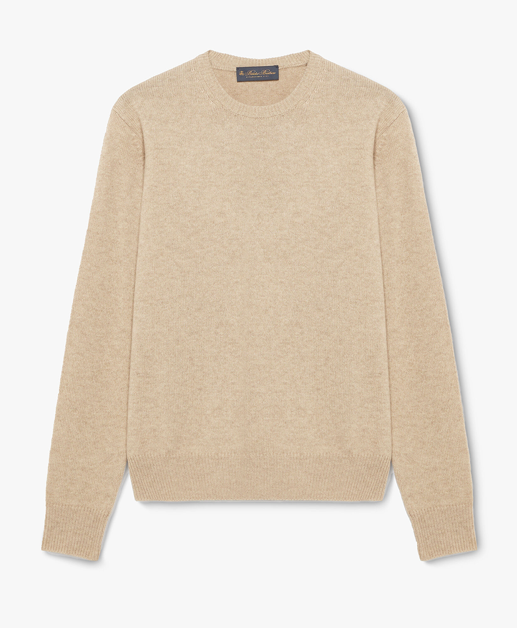 Camel colored crew outlet neck sweater