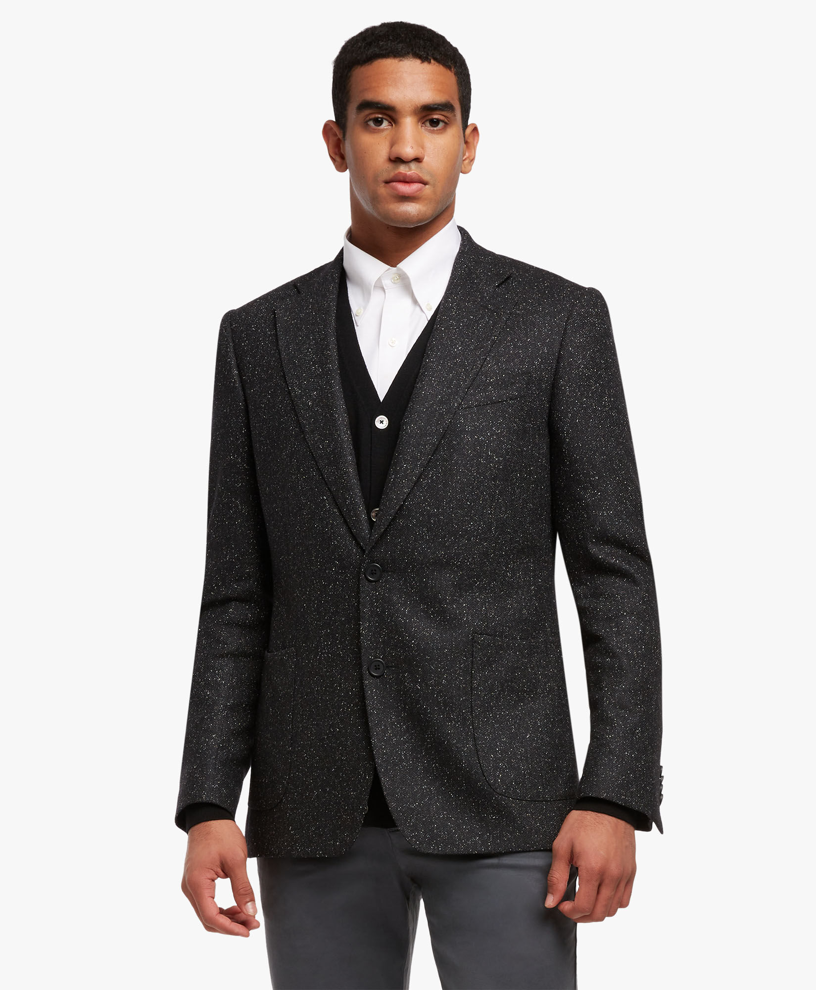 Brooks brothers black deals blazer
