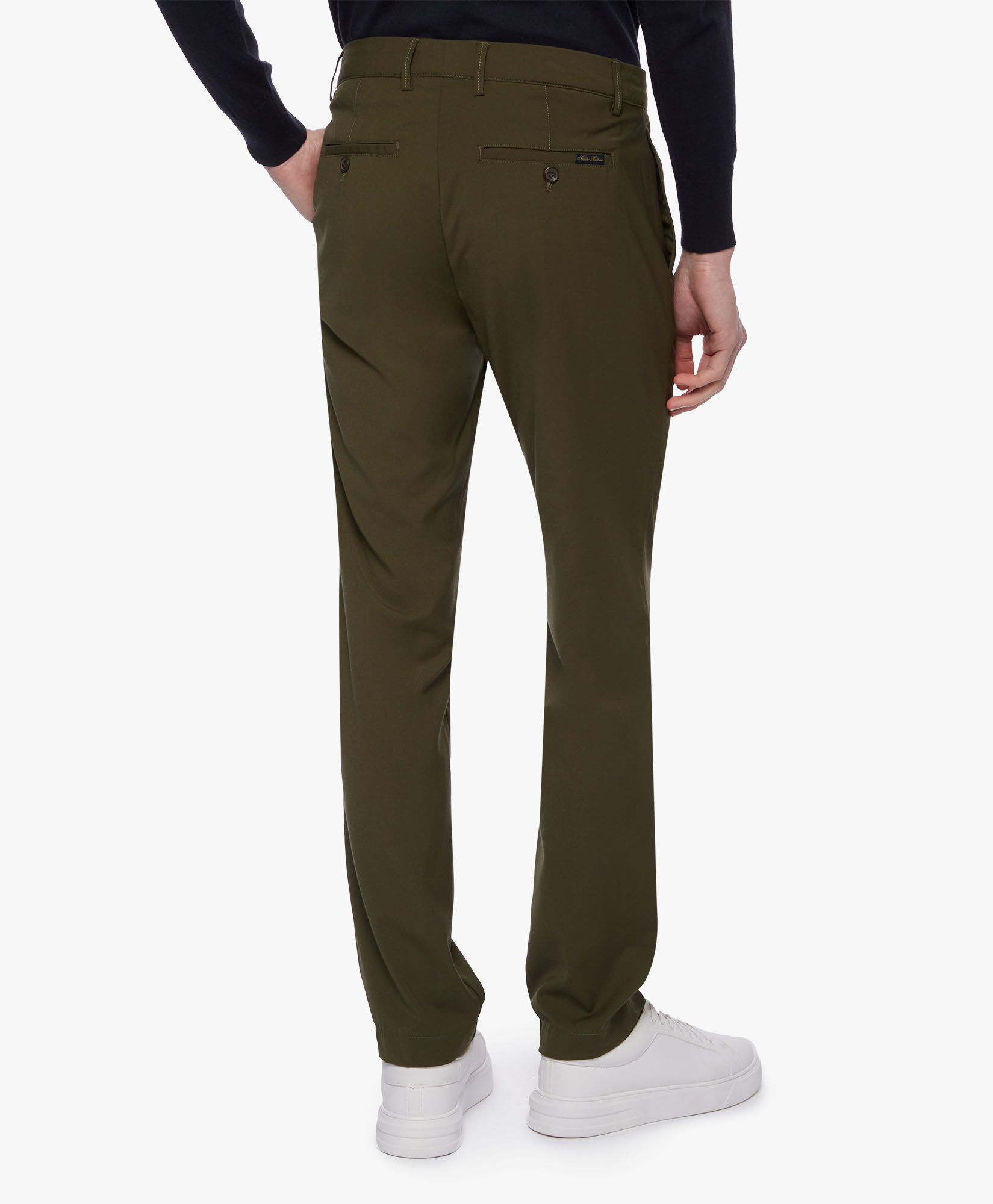 Stretch Chinos in Military for Men Brooks Brothers UK