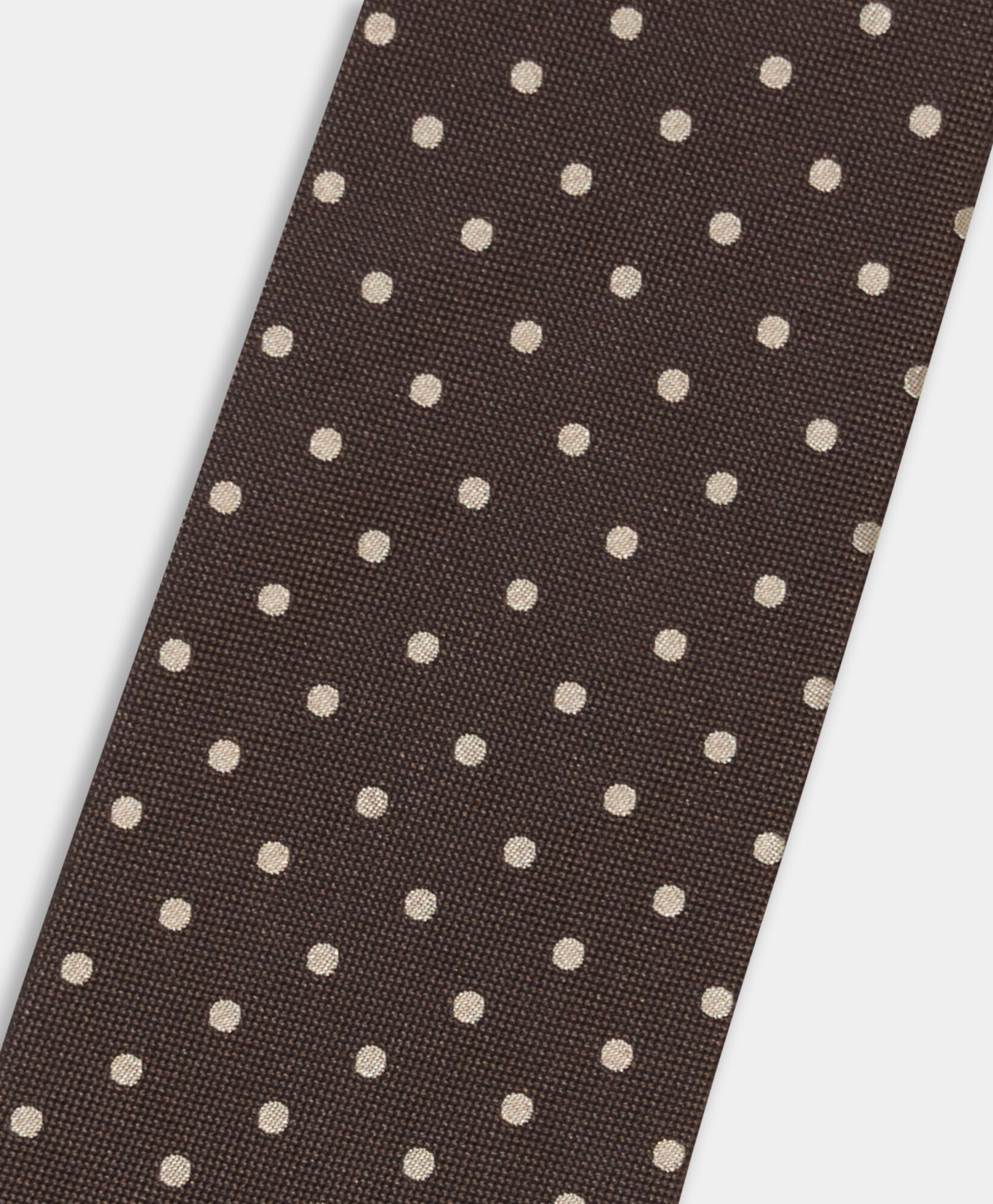 Brooks Brothers Polka Dot Silk Tie Brown ACNEK143SEPSE001BRWNF001