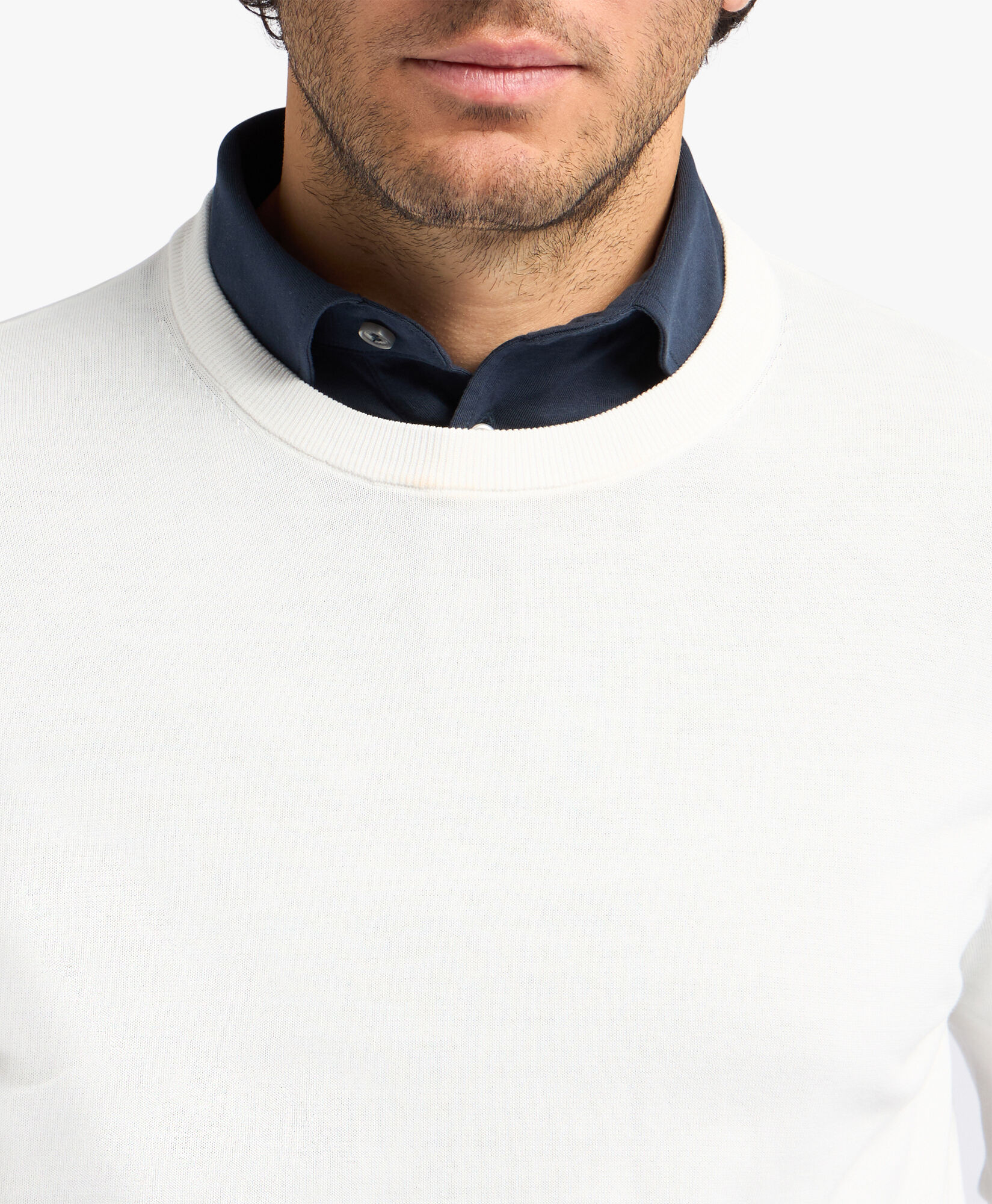White Cotton Sweater in White for Men Brooks Brothers EU