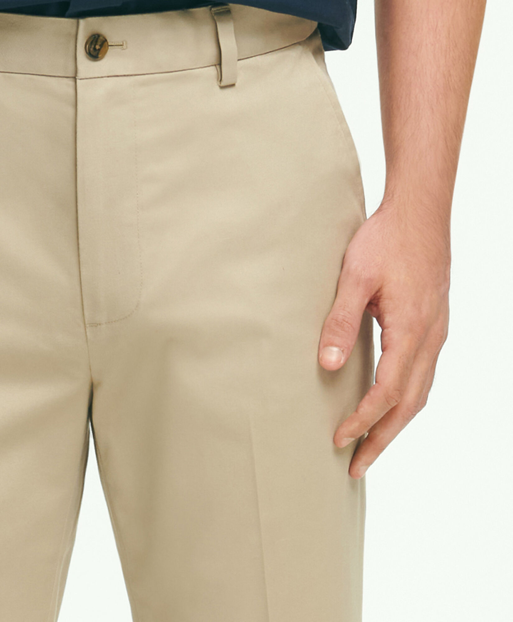 Brooks Brothers Slim Fit Advantage Stretch Chino Beige 1000097229US100204793