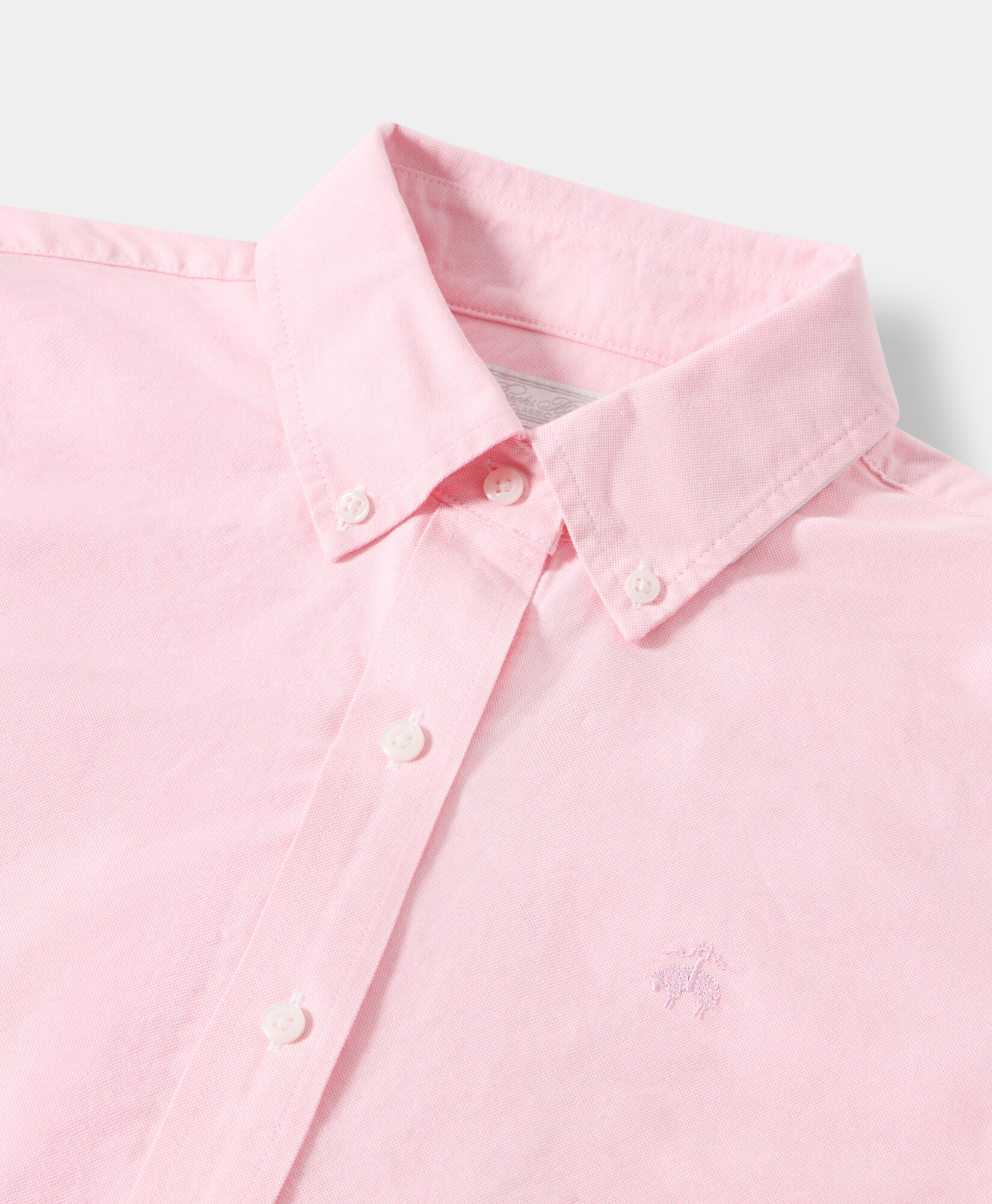 Brooks Brothers Classic Fit Oxford Button Down Shirt Pink 1000102787US100217140