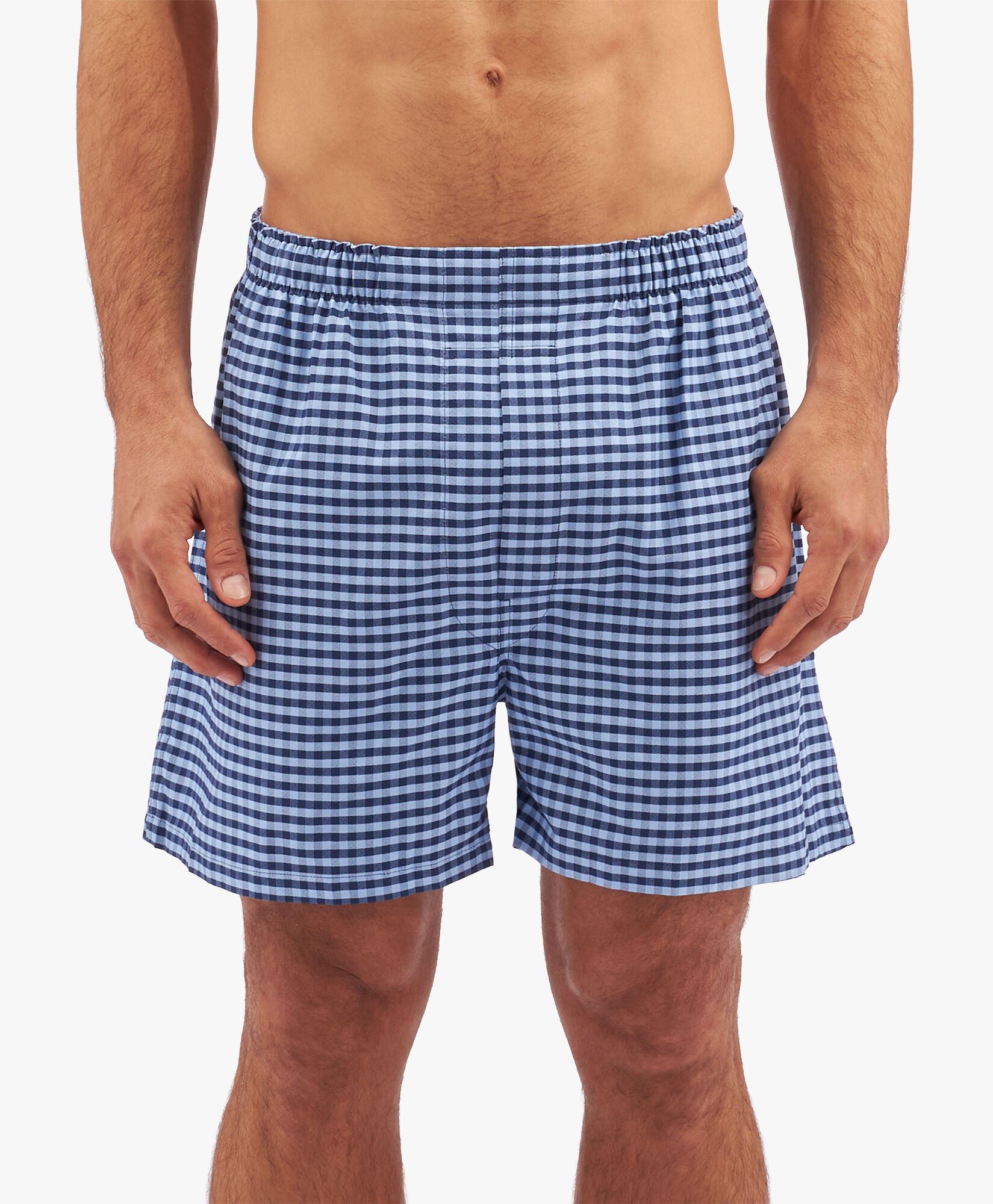 Blue Cotton Oxford Cloth Boxers in Pastel Blue for Men Brooks Brothers EU