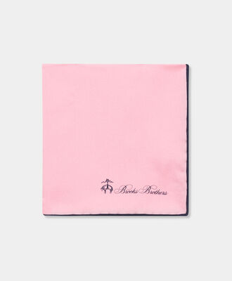 Brooks Brothers Plain Silk Pochette Pink ACPOC001SEPSE001PINKP001