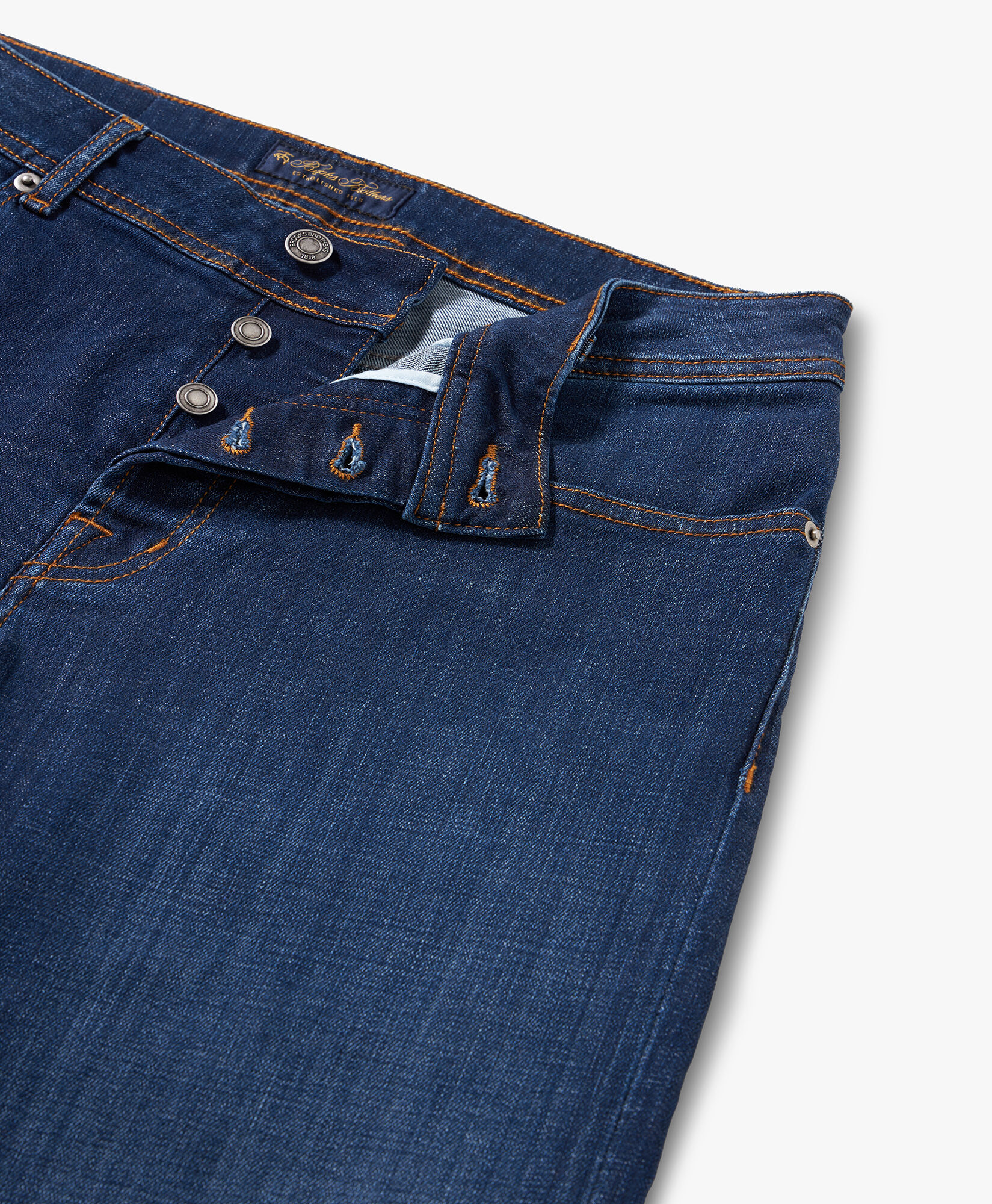 Stretch cotton denim jeans in Blue for Men Brooks Brothers UK