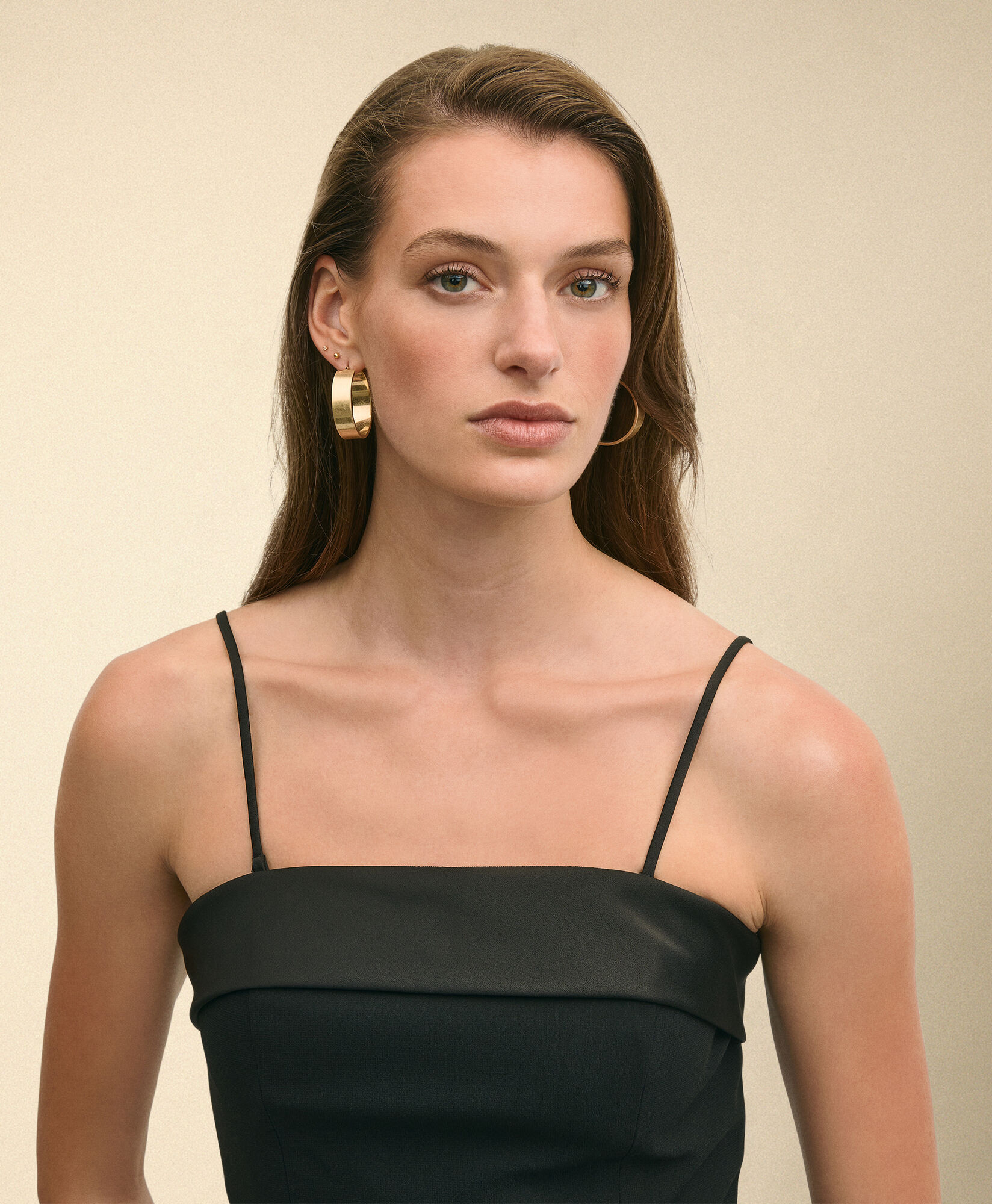 Brooks Brothers Crepe Evening Dress Black 1000105051US100221593