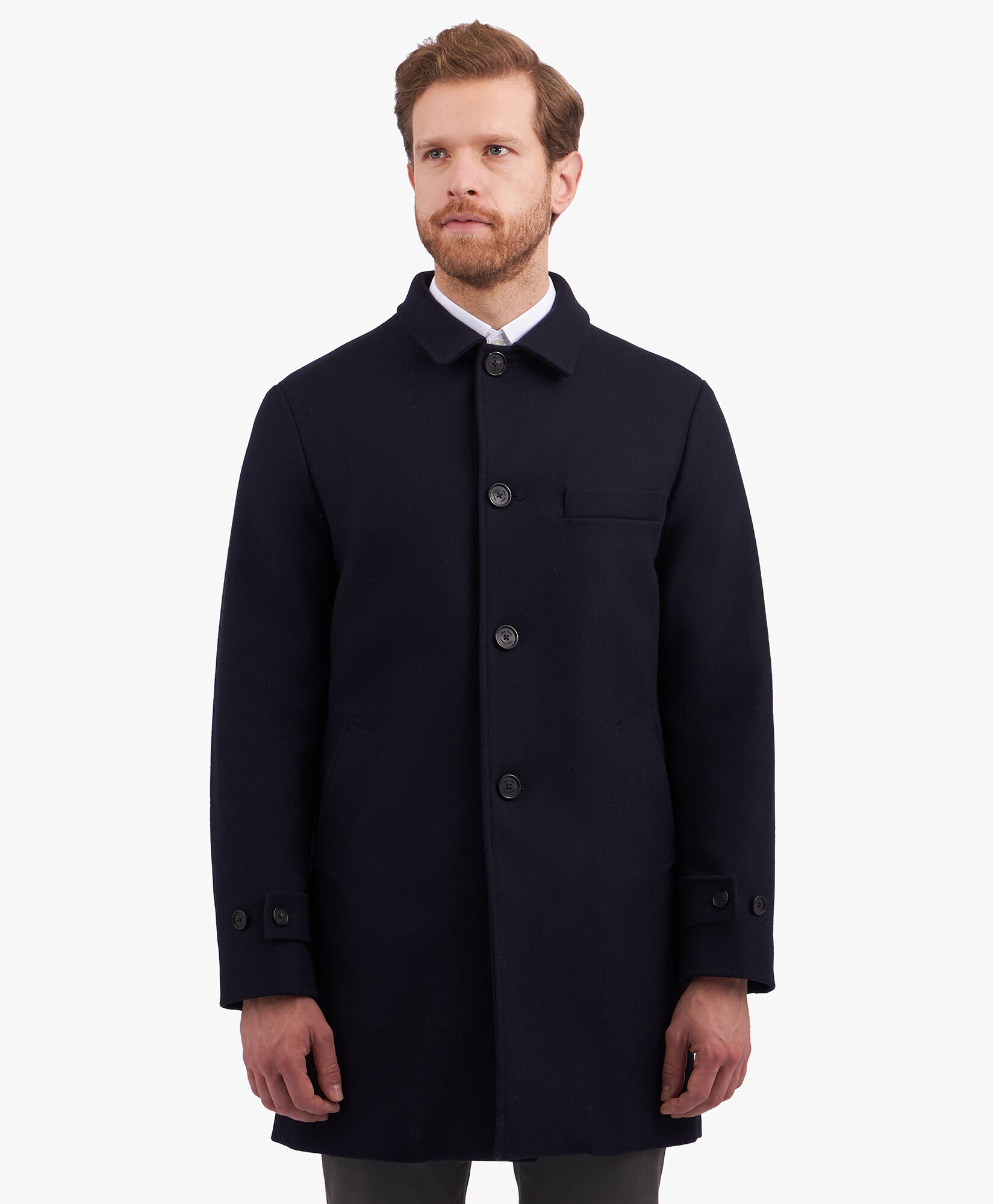 Brooks brothers mens overcoat best sale