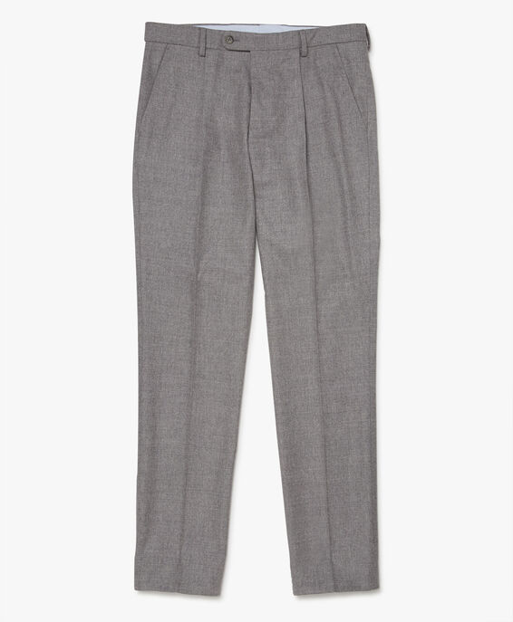Brooks Brothers Wool-Blend Pants Light Grey DTSOP001WOBWV001LTGRP001