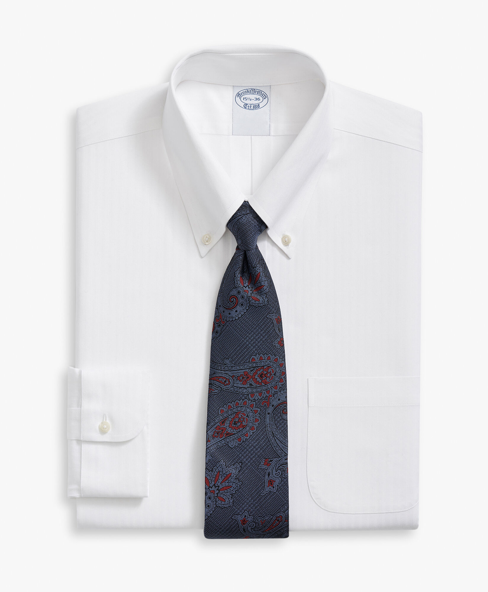 Camicia colletto bianco top