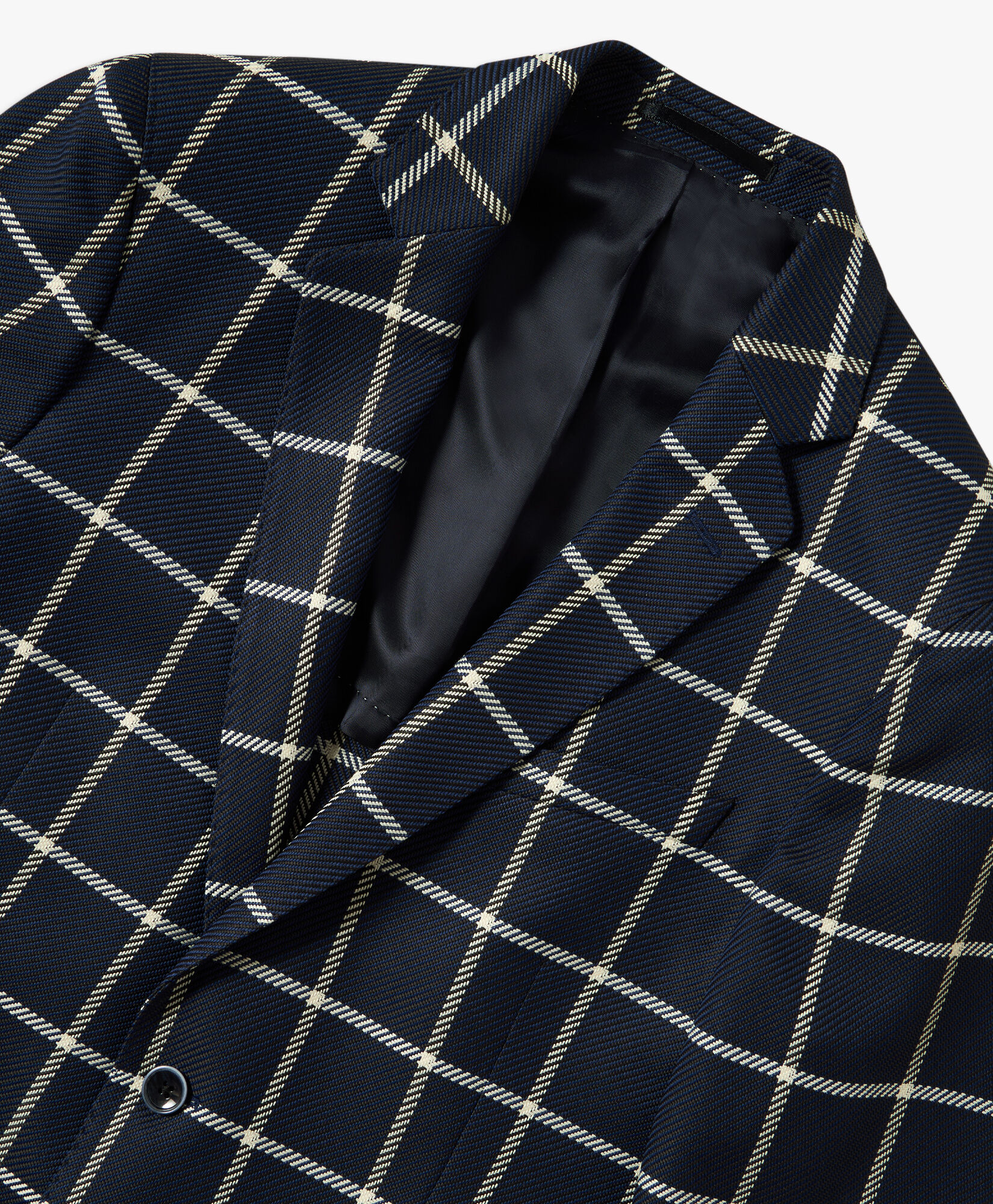 Navy Cotton Blend Blazer in Navy for Men Brooks Brothers EU