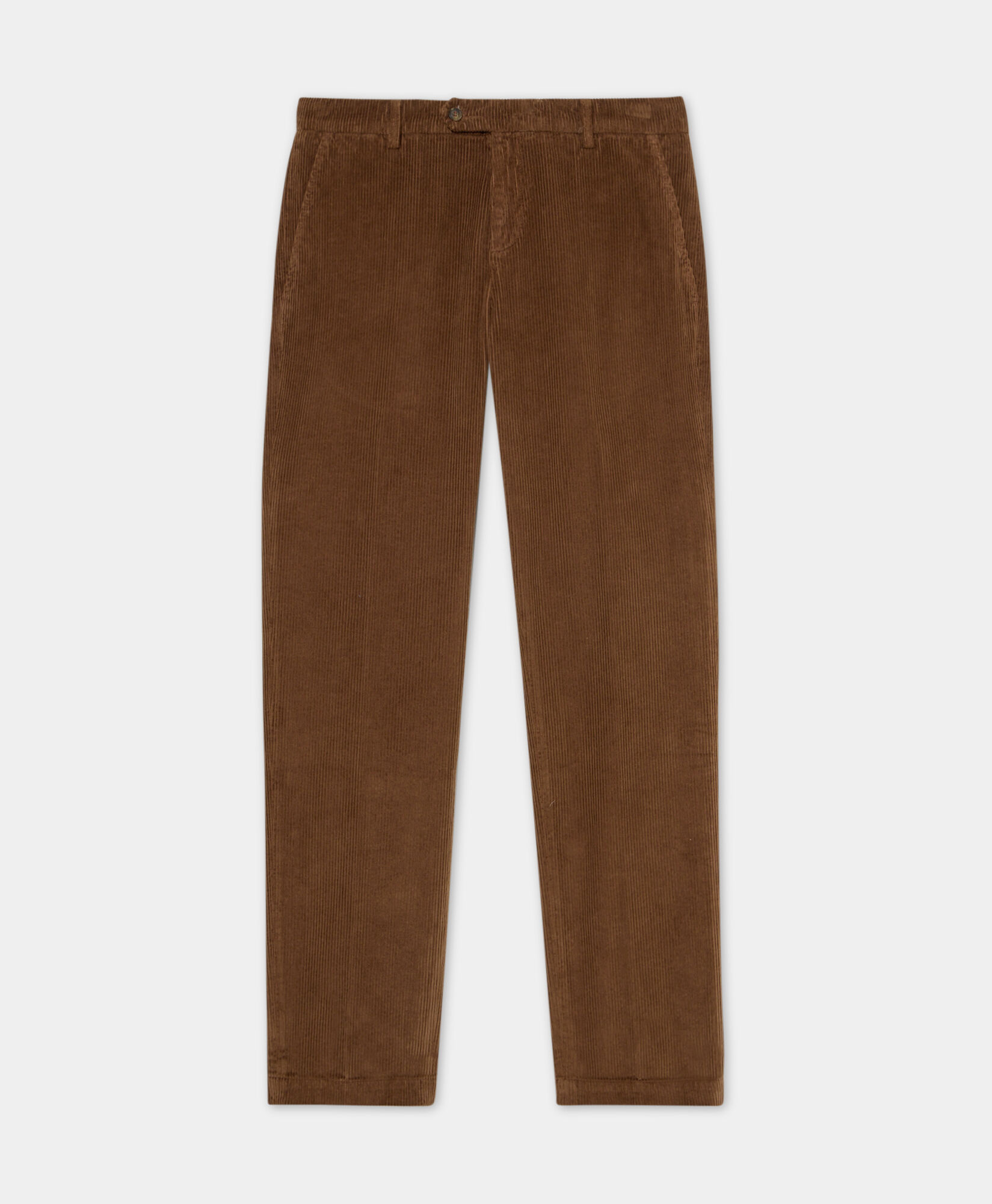 Brooks Brothers Regular Fit Cotton Corduroy Chino Tobacco CPCHI065COPCO001TOBCP001