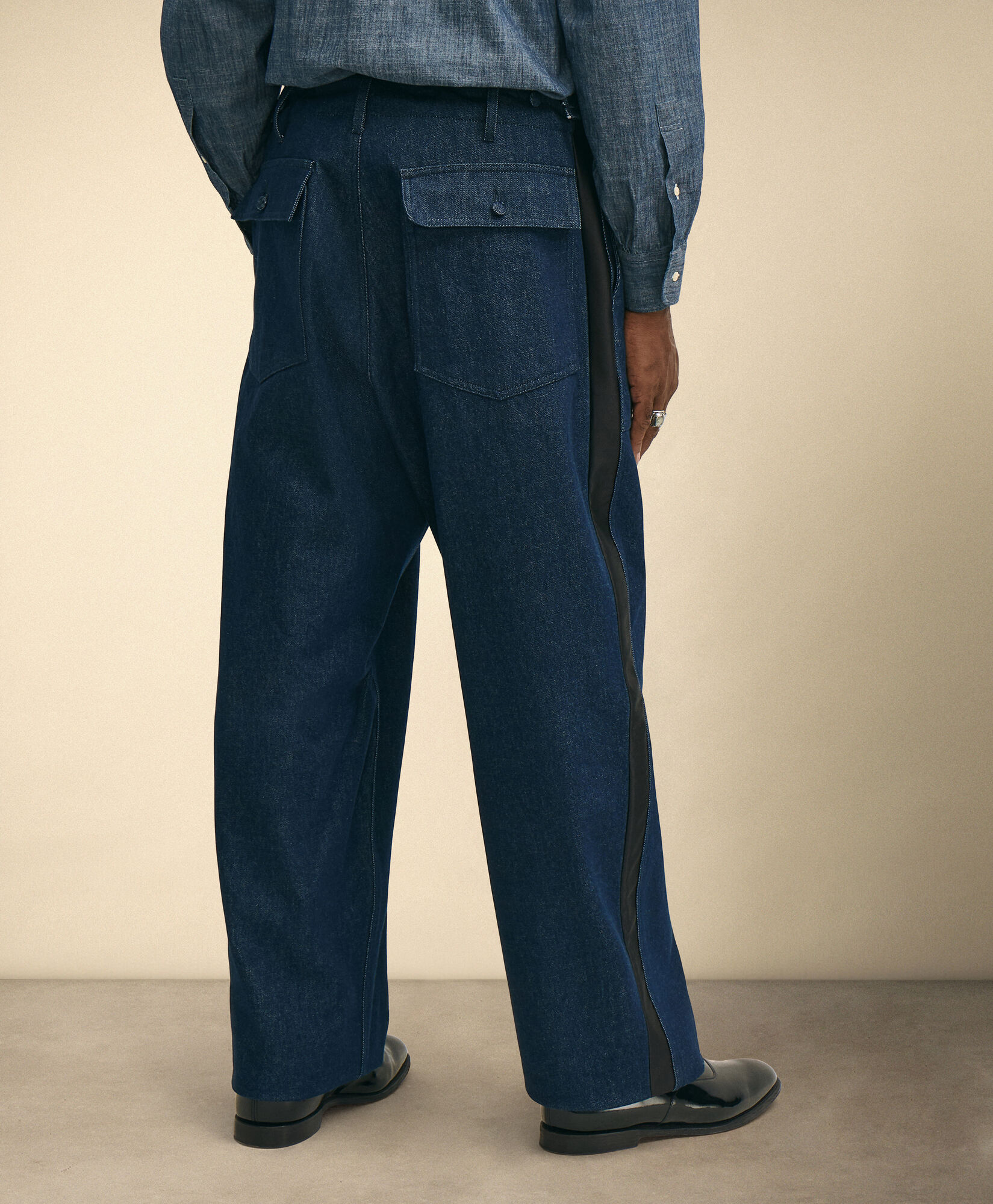 Brooks Brothers Brooks Brothers x Engineered Garments - Denim Fatigue Pants Denim 1000107255US100227424